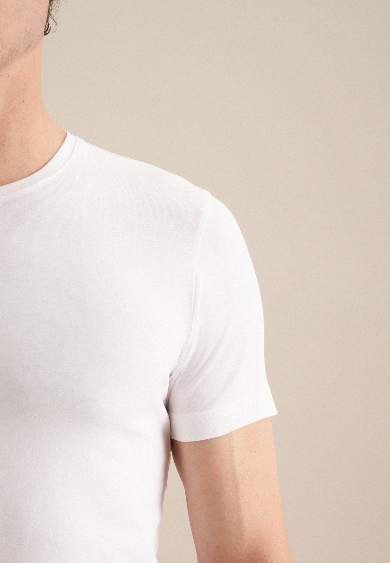 seidensticker T-Shirt, 1/2 Rundhals Uni