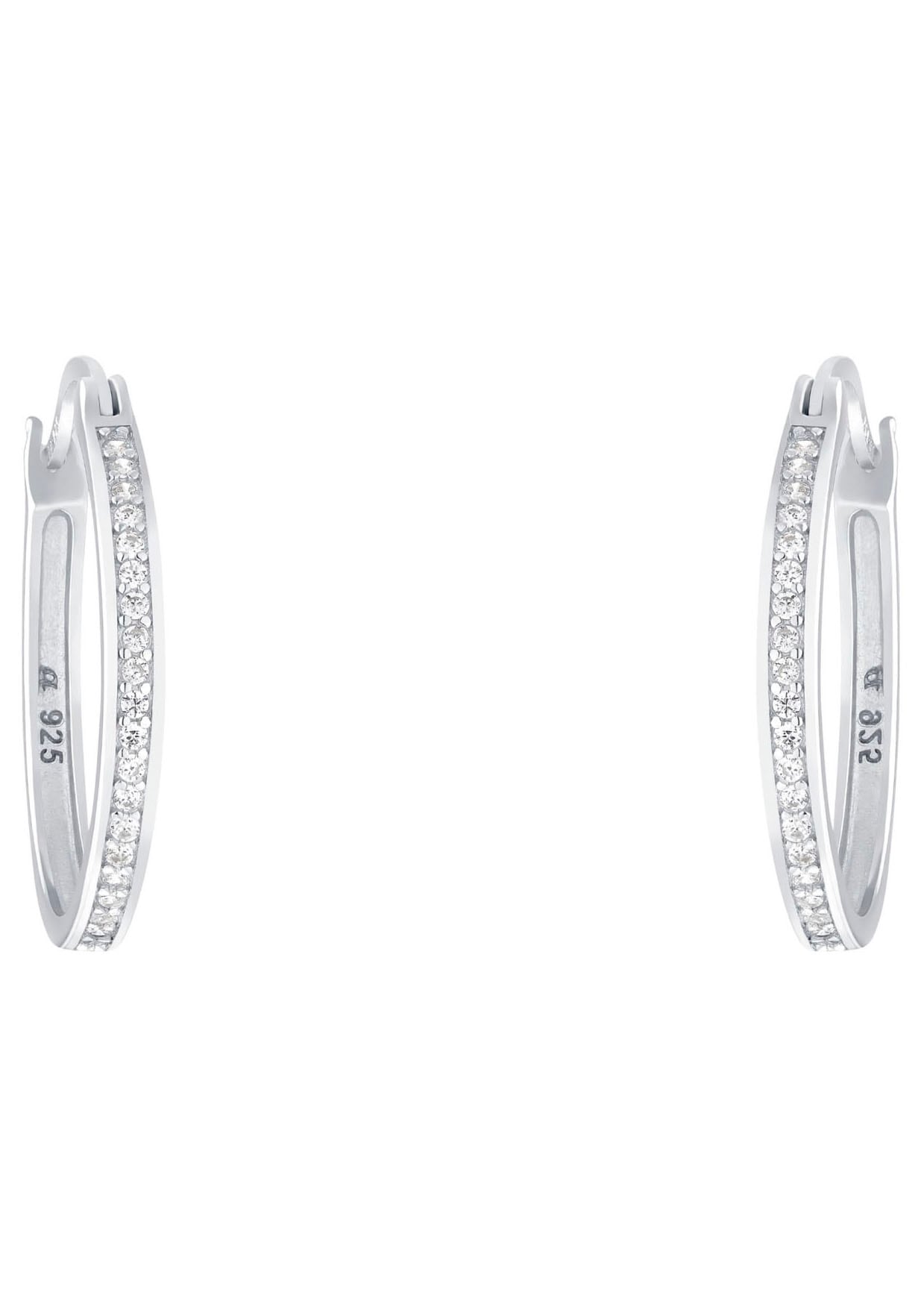 Amor Paar Creolen », 9958313« mit Zirkonia (synth.)