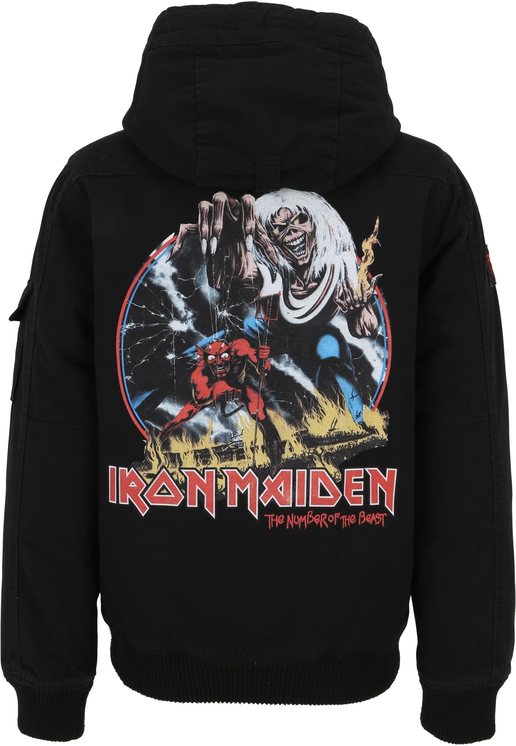 Brandit Winterjacke »Brandit IRM Bronx Jacket« 1 Stk. tlg. mit Kapuze