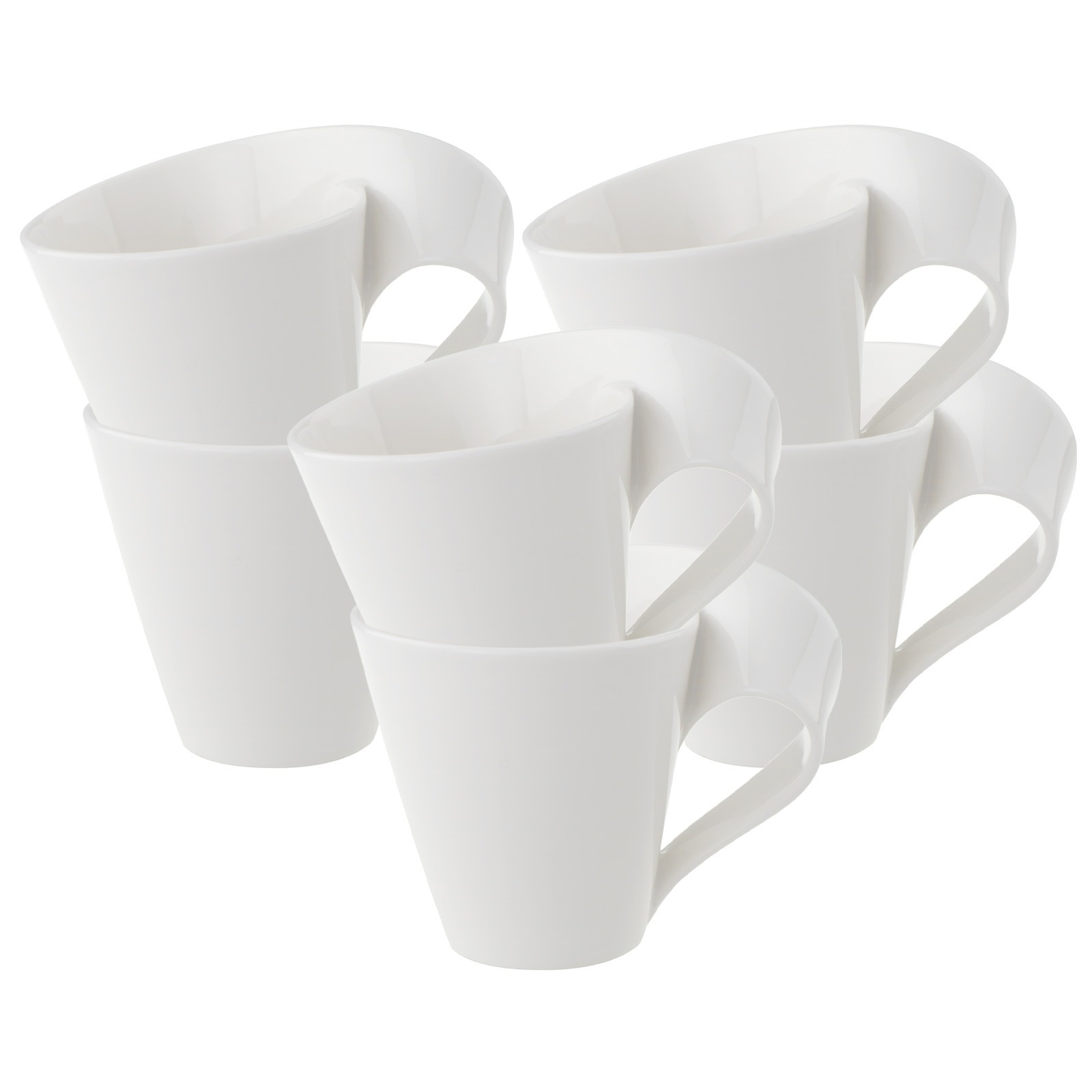 Villeroy & Boch Tasse »Kaffeetassen NewWave 200 ml 6er Set weiß« günstig online kaufen