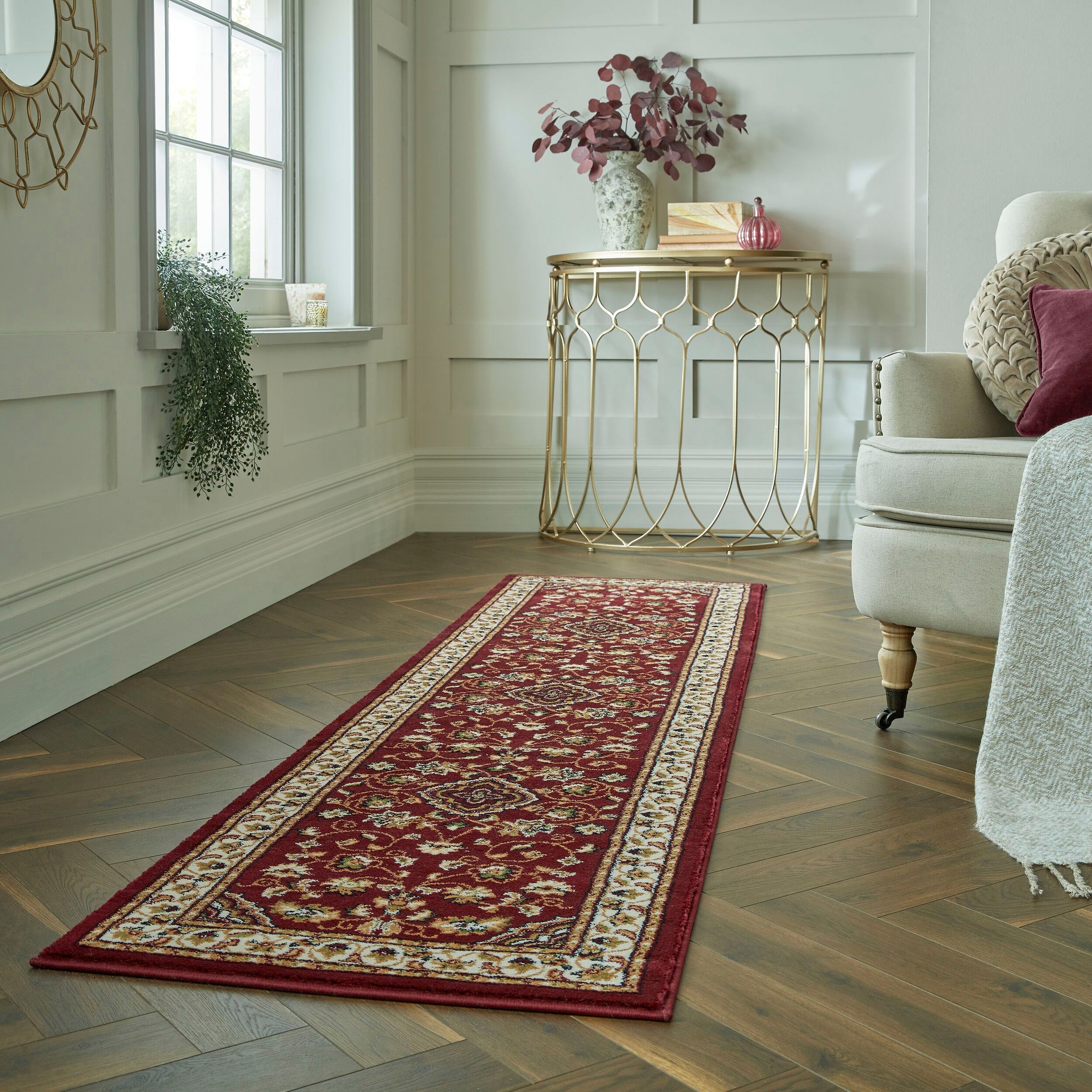 FLAIR RUGS Läufer »Sherborne«, rechteckig, 8 mm Höhe günstig online kaufen