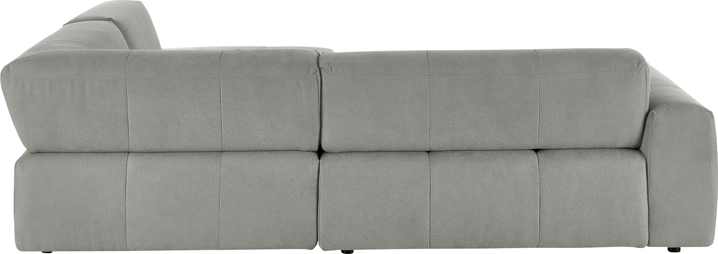 3C Candy Ecksofa »Yoshy Komfortsofa, bequem und modern, hochwertige Verarbeitungsdetails«, Zwei verschiedene Sitztiefen durch verstellbare Rückenlehne, L-Form