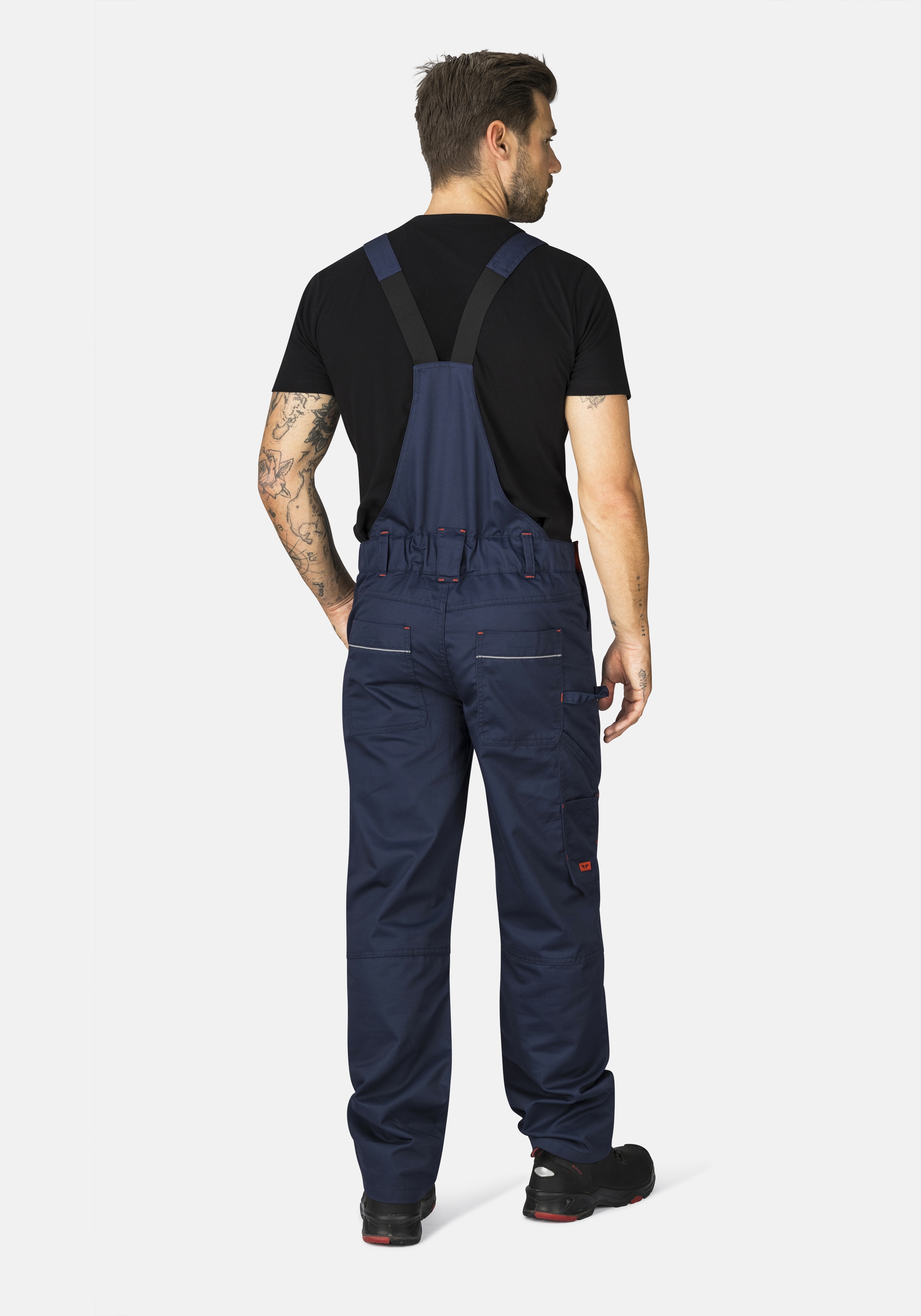 HERO by John Medoox Arbeitslatzhose »EDMONTON Basic Workwear Arbeits-Cargo-Latzhose«, Arbeits-Cargo-Latzhose Funktionsqualitätfür Herren