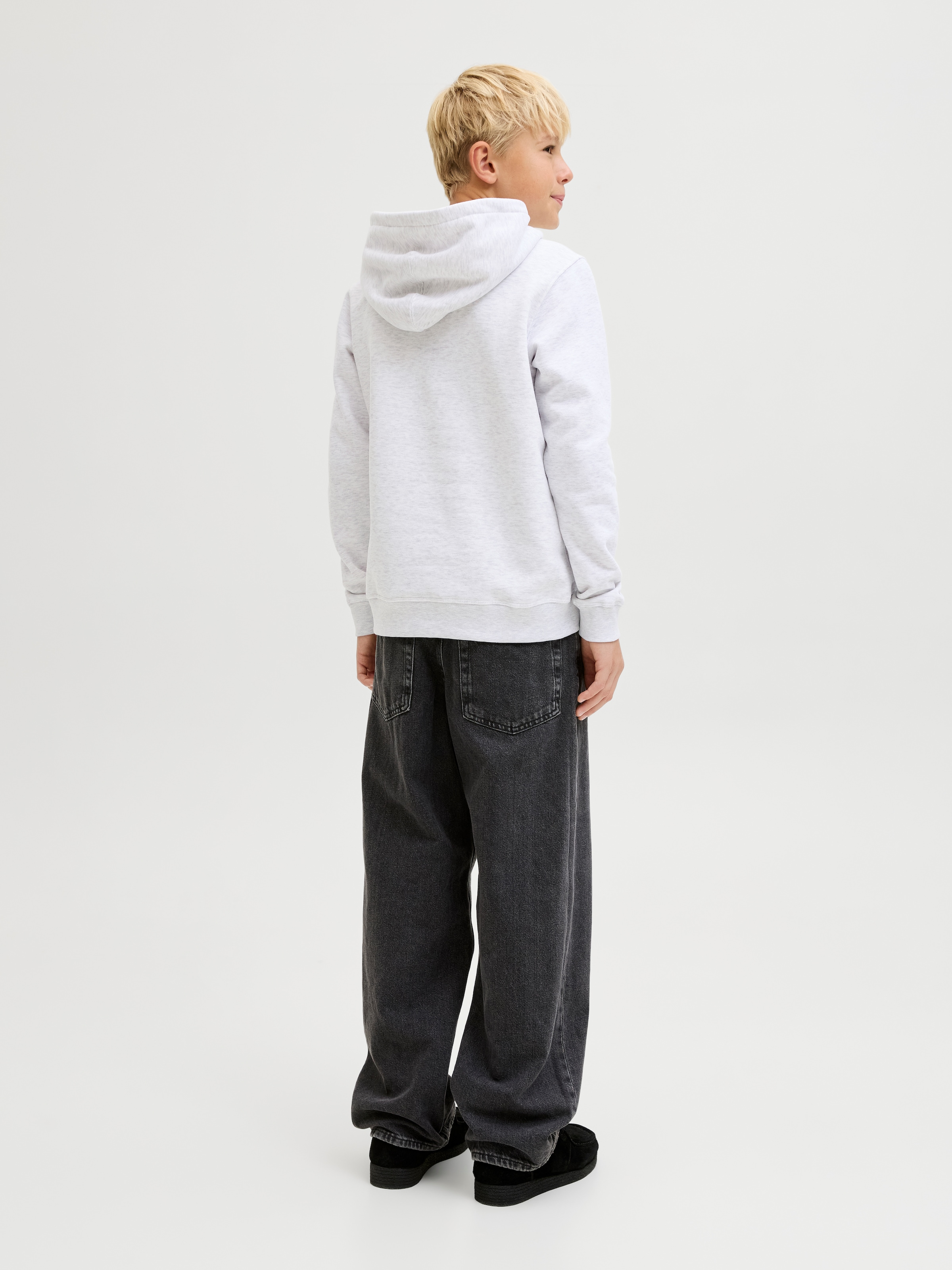 Jack & Jones Junior Kapuzensweatshirt »JORBLEECKER BRANDING SWEAT HOOD BF JNR«
