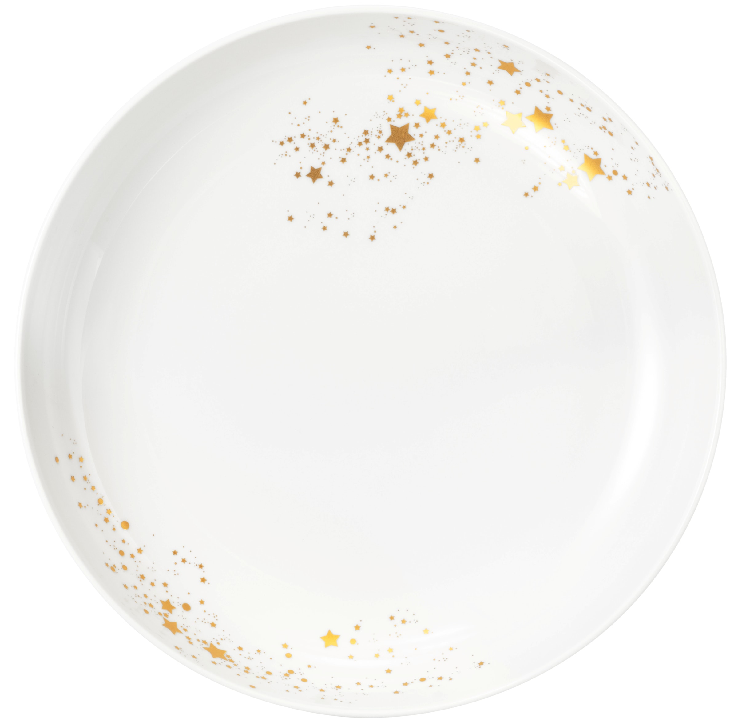 Seltmann Weiden Schüssel »Liberty - Golden Stars«, 1 tlg., aus Porzellan, Foodbowl 28 cm