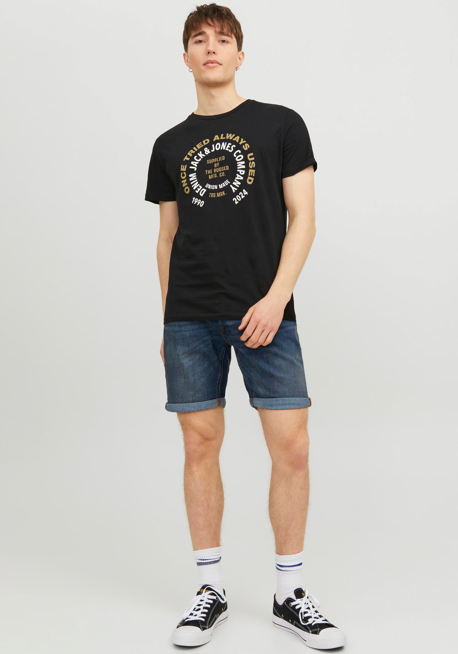 Bild von Jack & Jones Jeansshorts »JJIRICK JJORIGINAL SHORTS«