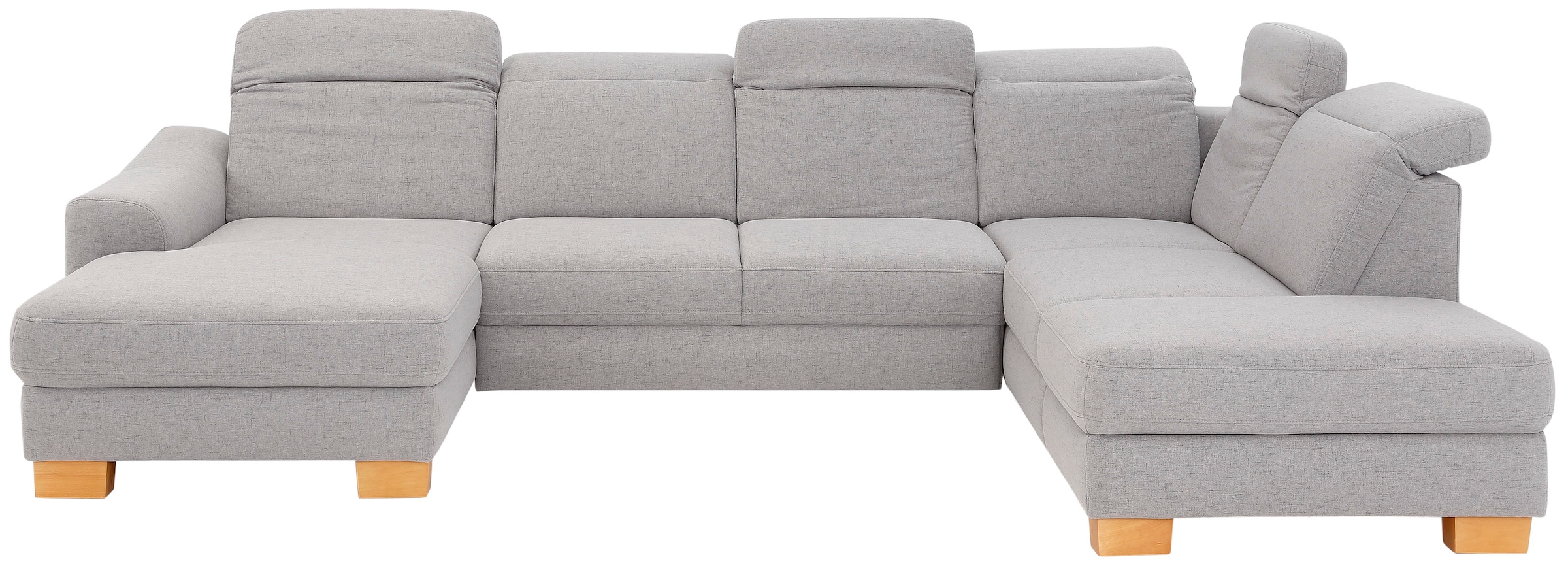 Home affaire Wohnlandschaft »Dundee U-Form« wahlweise mit Kopfteilverstellu günstig online kaufen