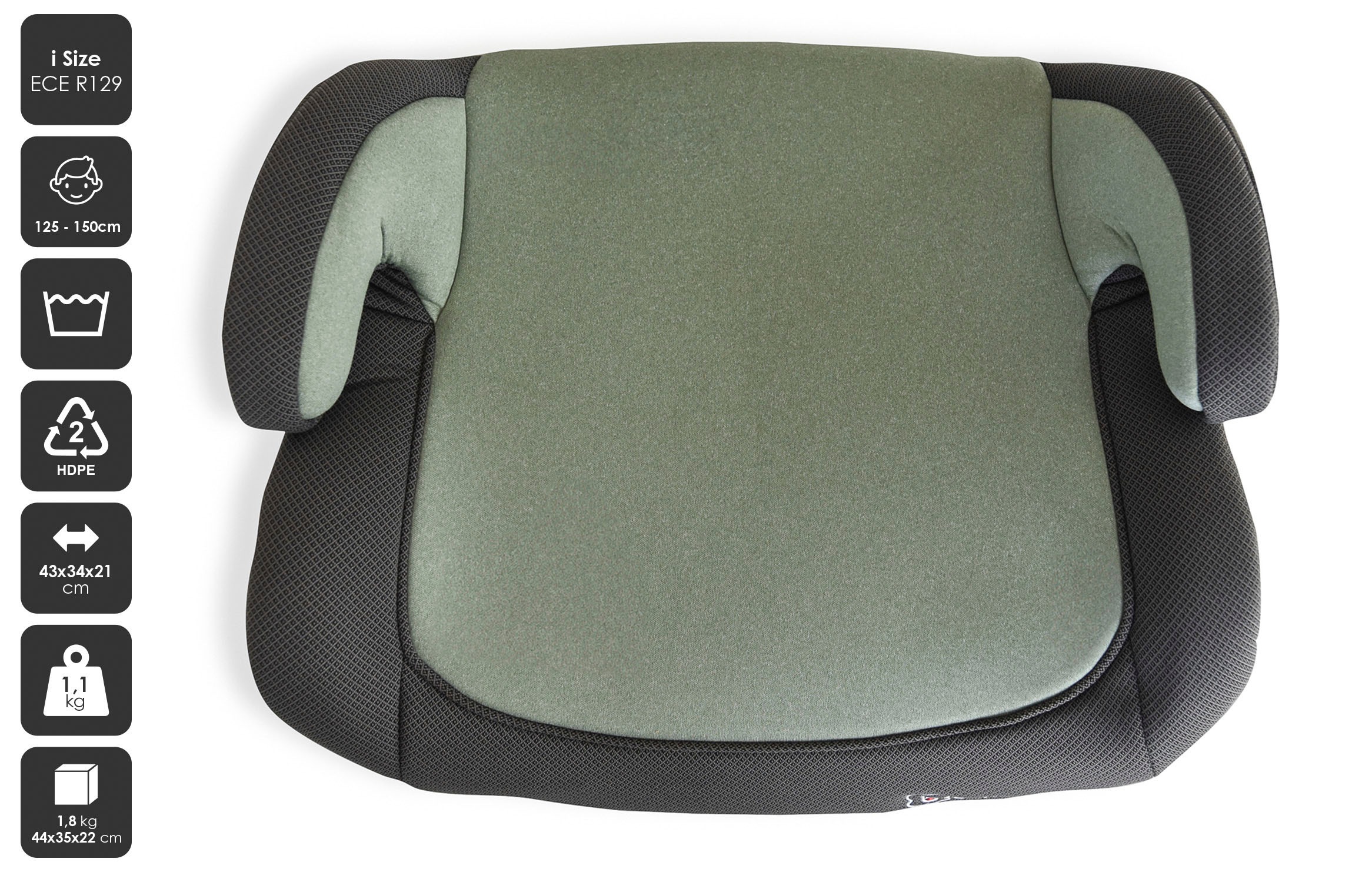 BabyGo Kindersitzerhöhung »Booster I Size, 126-150 cm«