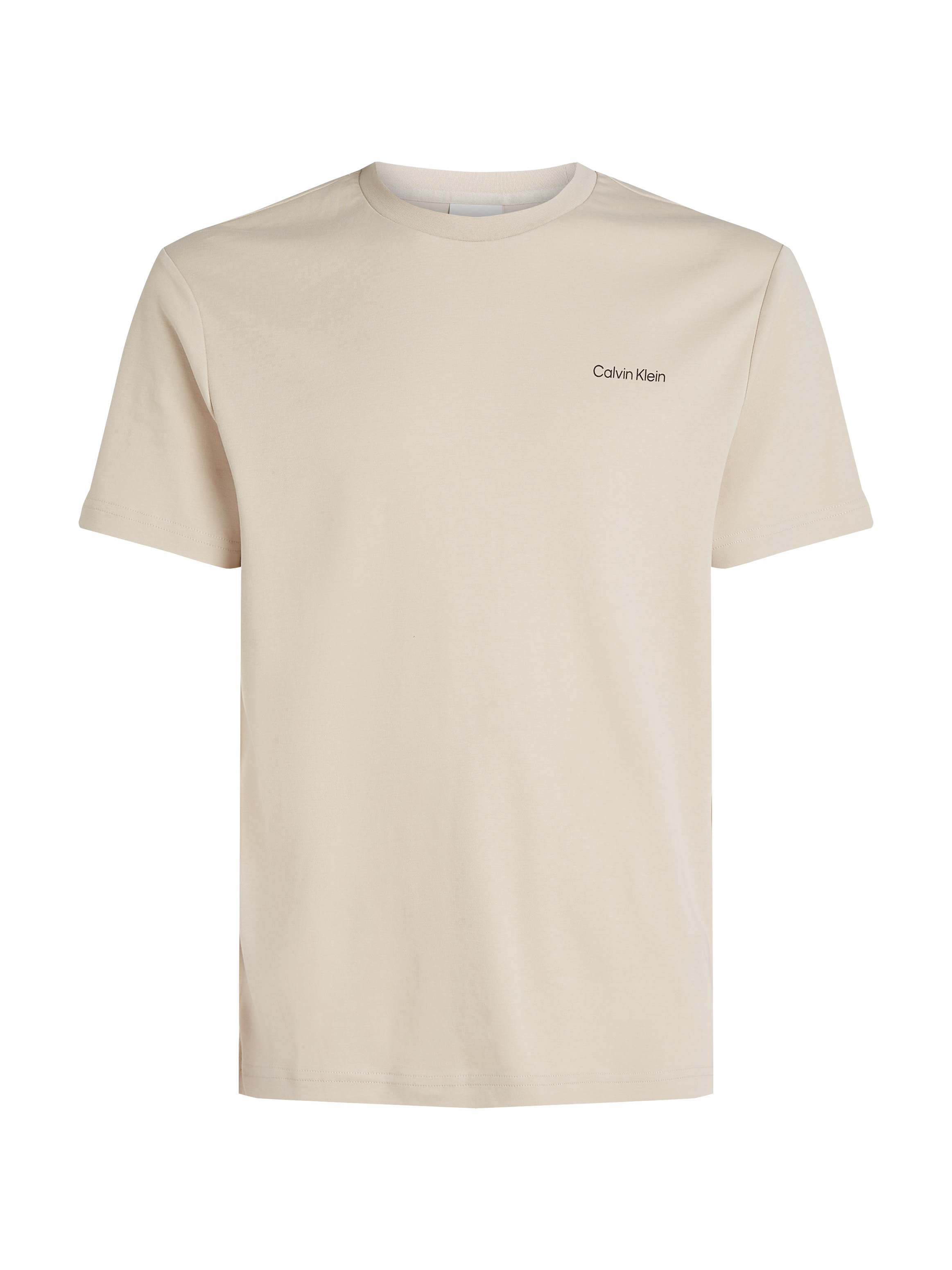 Calvin Klein T-Shirt »Micro Logo«, aus dickem Winterjersey, mit Logoprint