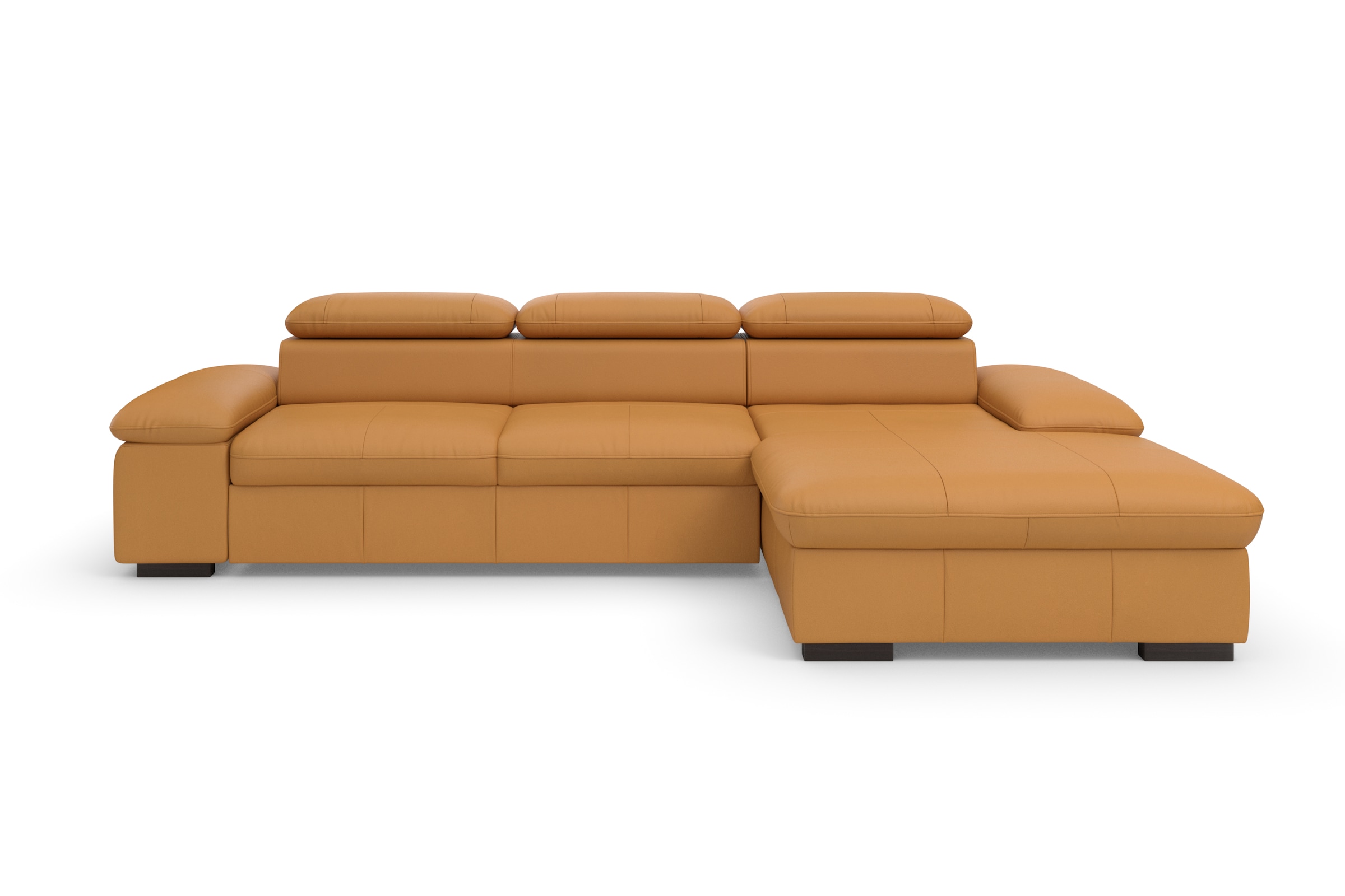 Home affaire Ecksofa »Alberto L-Form«, mit Kopfteilverstellung, wahlweise mit Bettfunktion