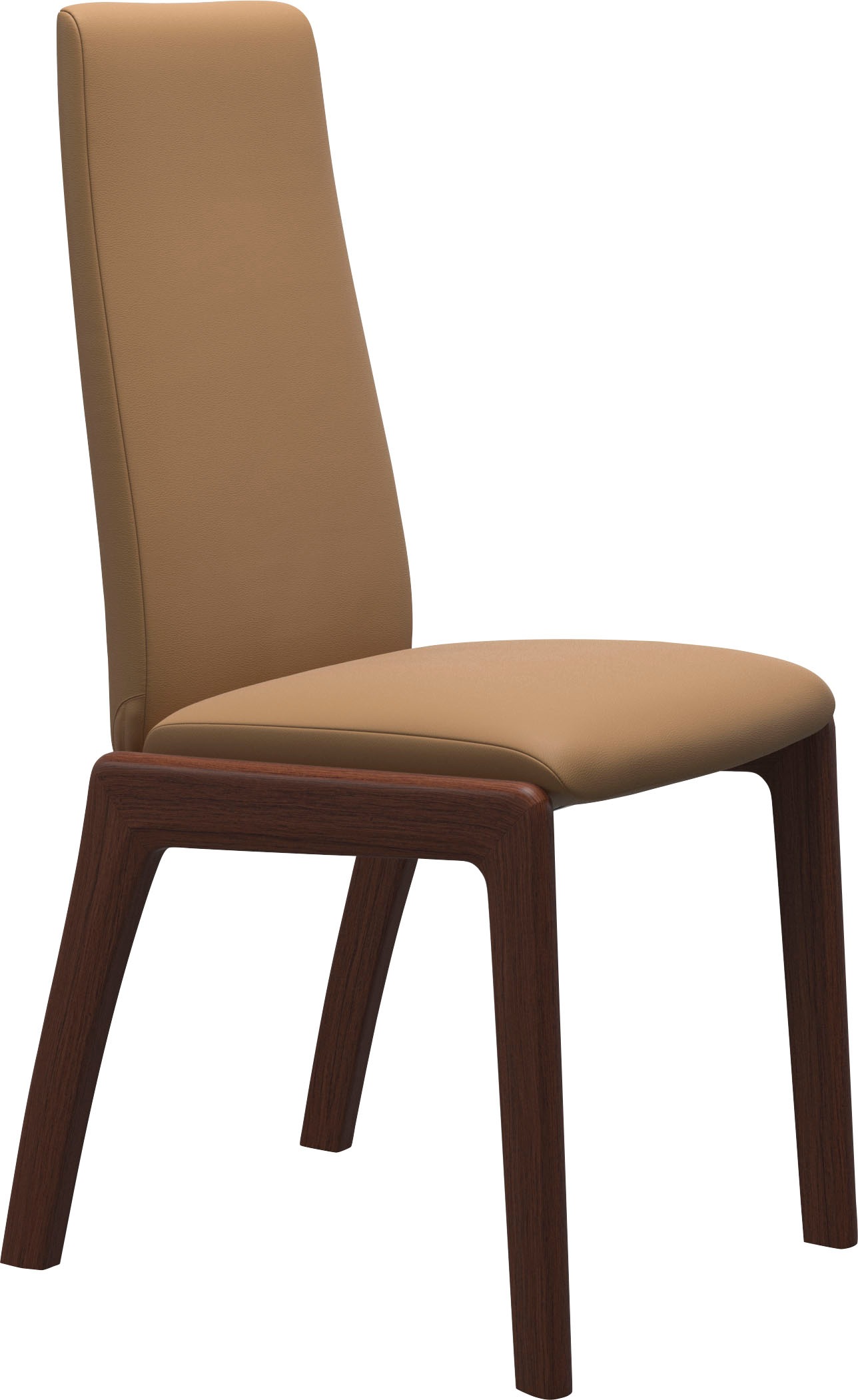 Stressless® Polsterstuhl »Laurel«, Leder PALOMA, High Back, Größe M, mit abgerundeten Beinen in Walnuss
