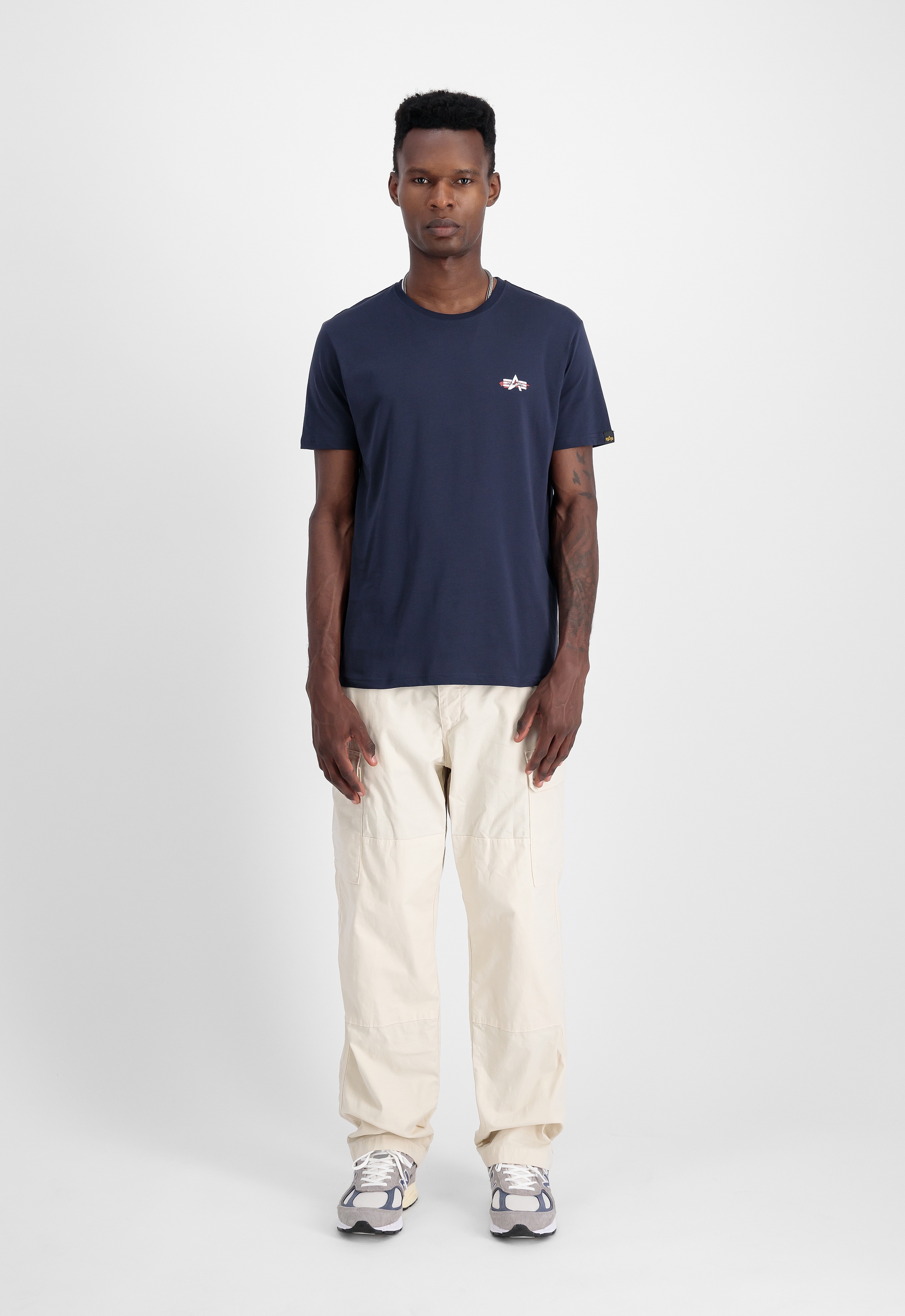 Alpha Industries T-Shirt »Alpha Industries Men - T-Shirts Signature Puff Print BP T«