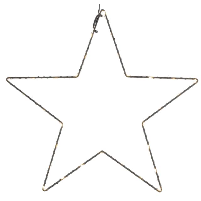 Leonique LED Stern »Weihnachtsstern, Drahtstern«, Weihnachtsdeko, Ø 30 cm +  50 cm, mit Timer online bestellen