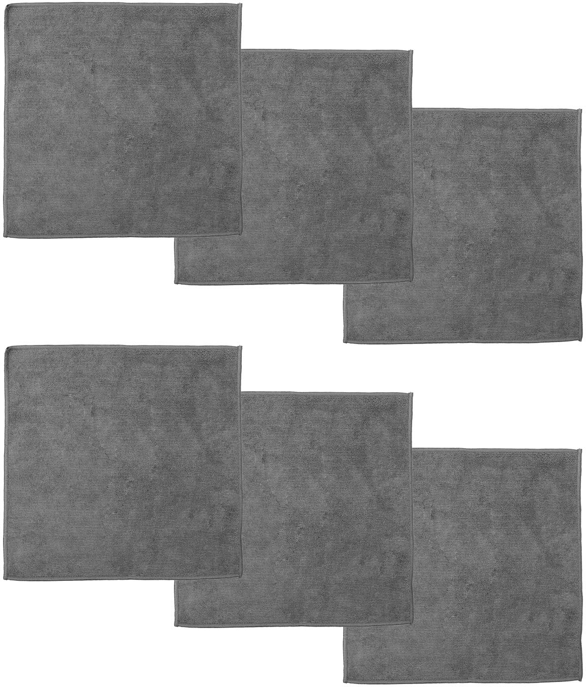DDDDD Mikrofasertuch »Billie«, Mikrofaser, 30 cmx30 cm, (Set, 6 St.), reinigt glänzend und streifenfrei