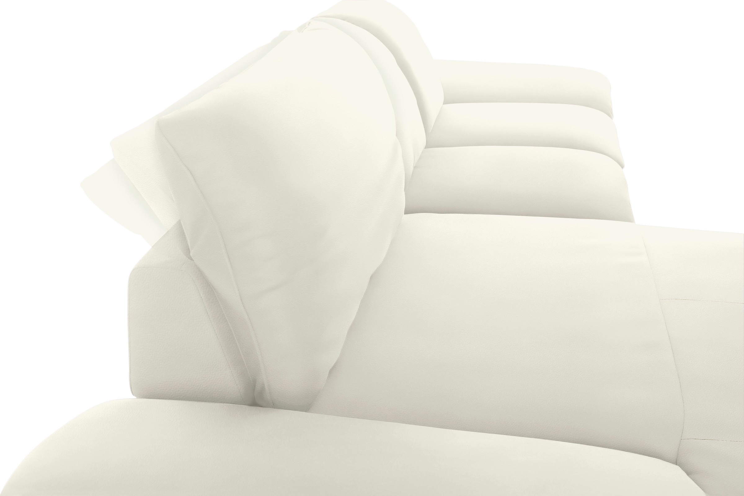 W.SCHILLIG Ecksofa »enjoy&MORE, Designsofa, elegant und bequem, L-Form«, Sitztiefenverstellung, Füße schwarz pulverbeschichtet, Breite 310 cm