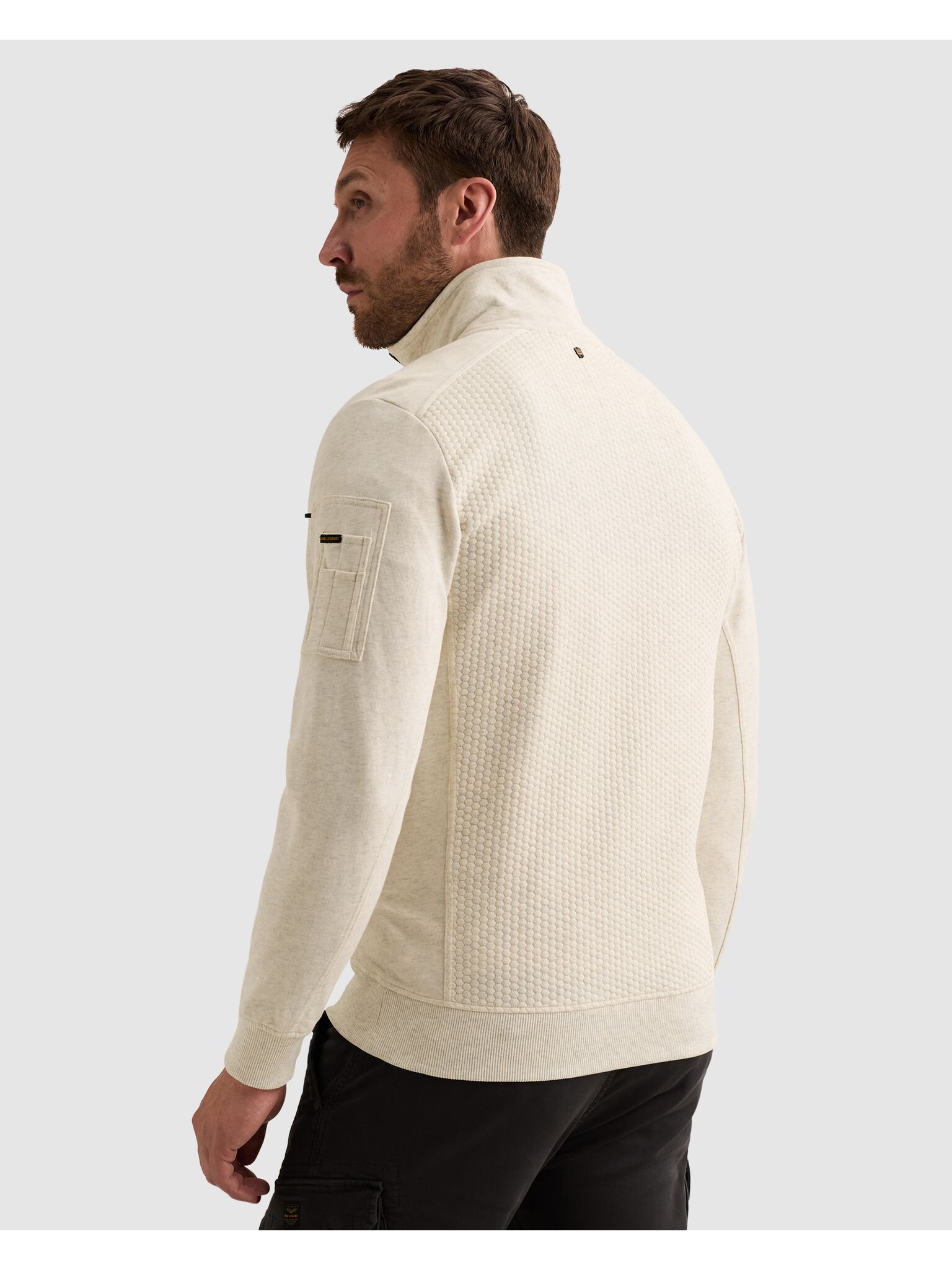 PME LEGEND Sweatjacke mit seitlichen Eingrifftaschen