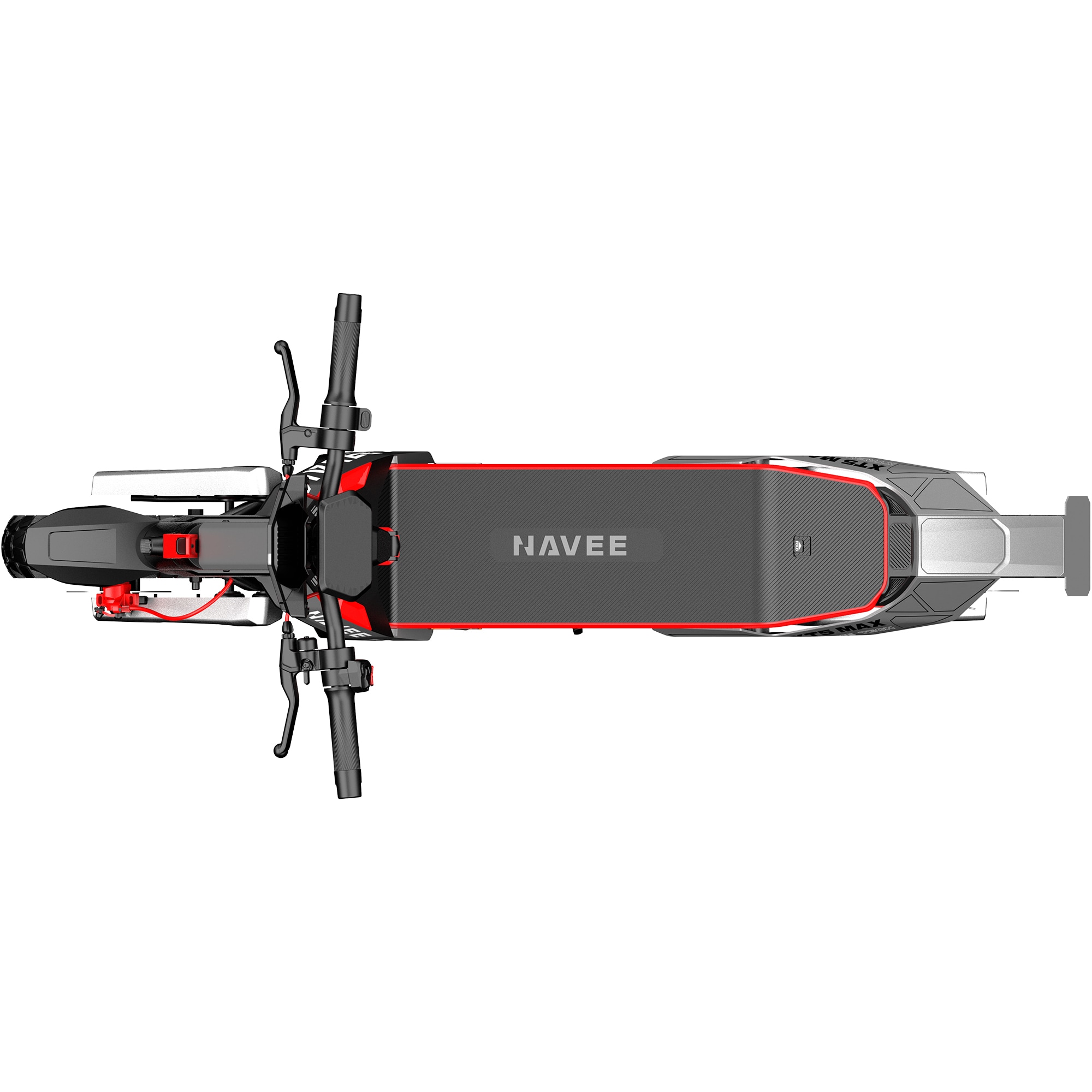 NAVEE E-Scooter »XT5 Max Electric Scooter« 20 km/h 110 km TCS, Bluetooth‑Entsperrung, BMS, Find My, 12" Offroad‑Reifen