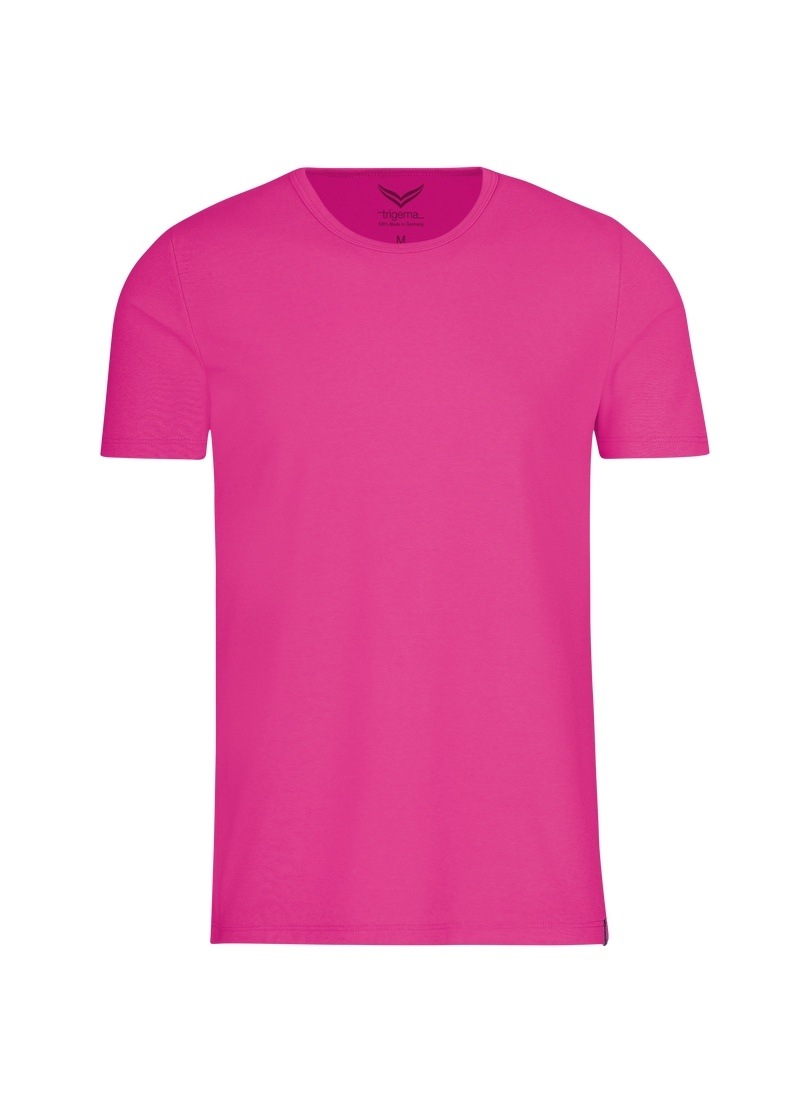 Trigema T-Shirt »TRIGEMA T-Shirt aus Baumwolle/Elastan«, (1 tlg.)