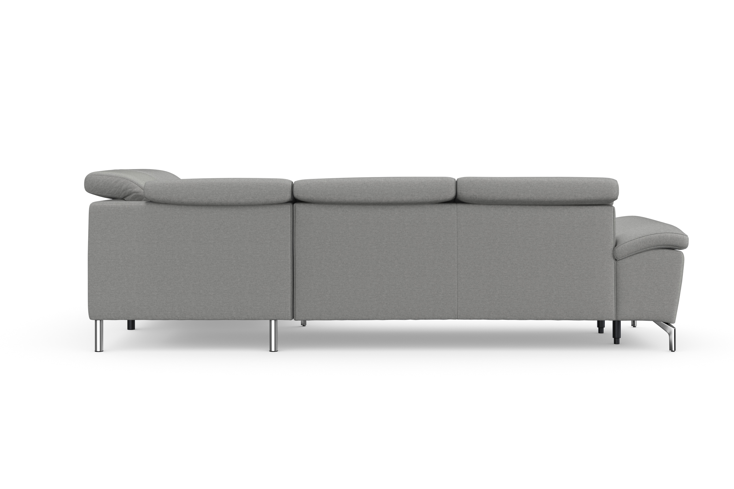 sit&more Ecksofa »Cool L-Form«, wahlweise mit Kopfteilverstellung und Vorziehsitz, motorisch