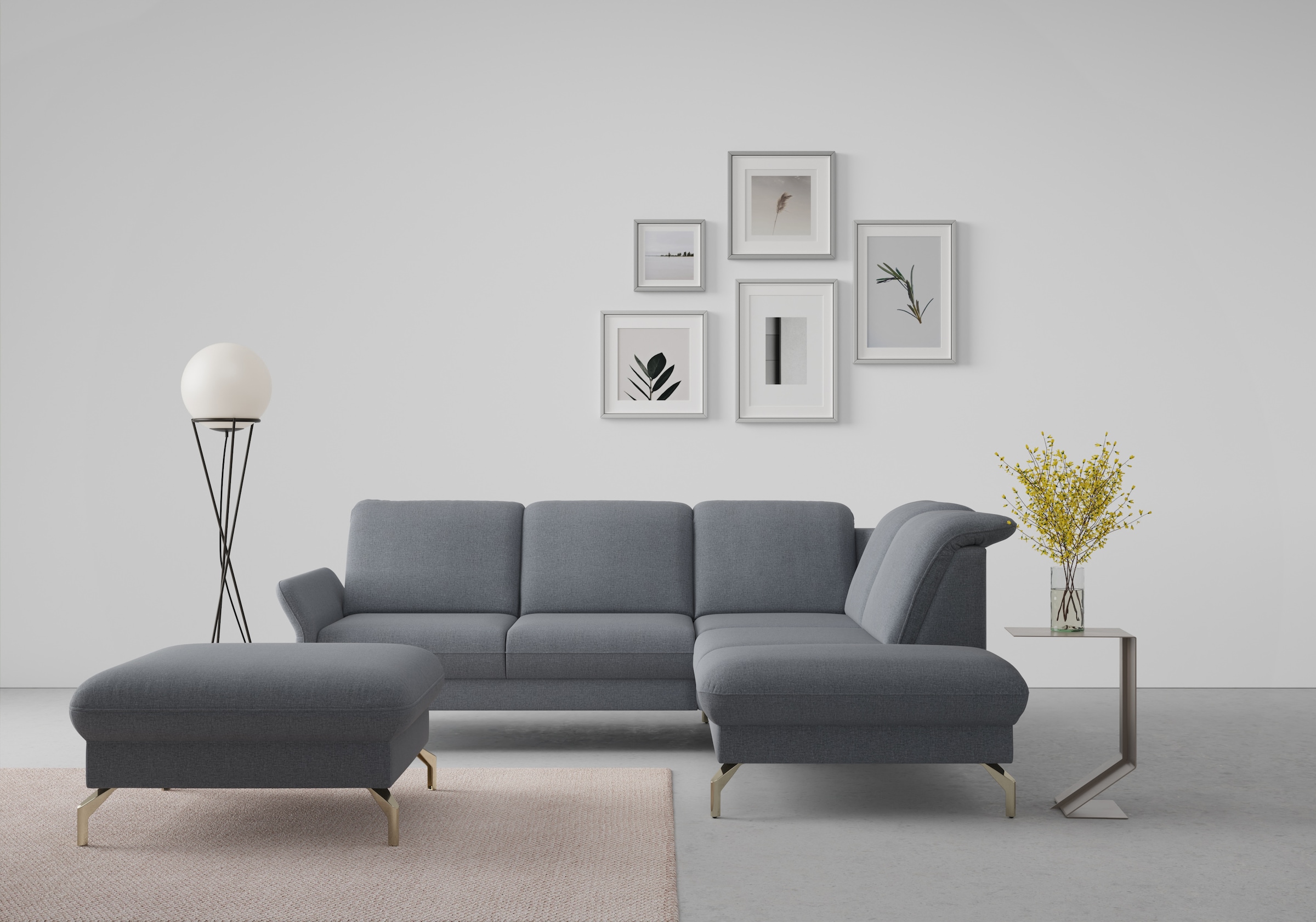 sit&more Ecksofa »Fashion L-Form«, wahlweise mit Kopfteilverstellung, Vorzi günstig online kaufen