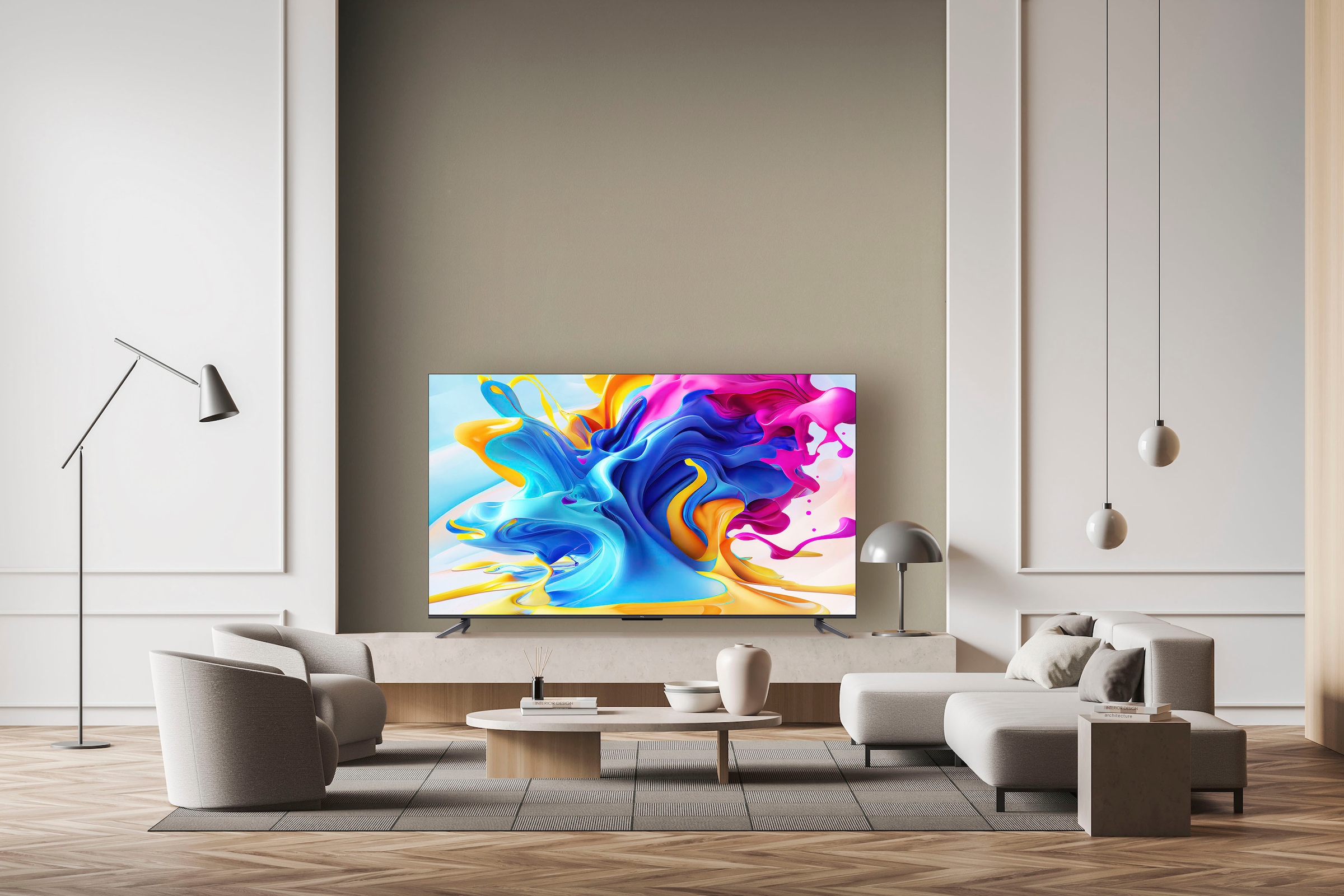 TCL OLED-Fernseher »55C643«, 4K Ultra HD, Google TV-Smart-TV