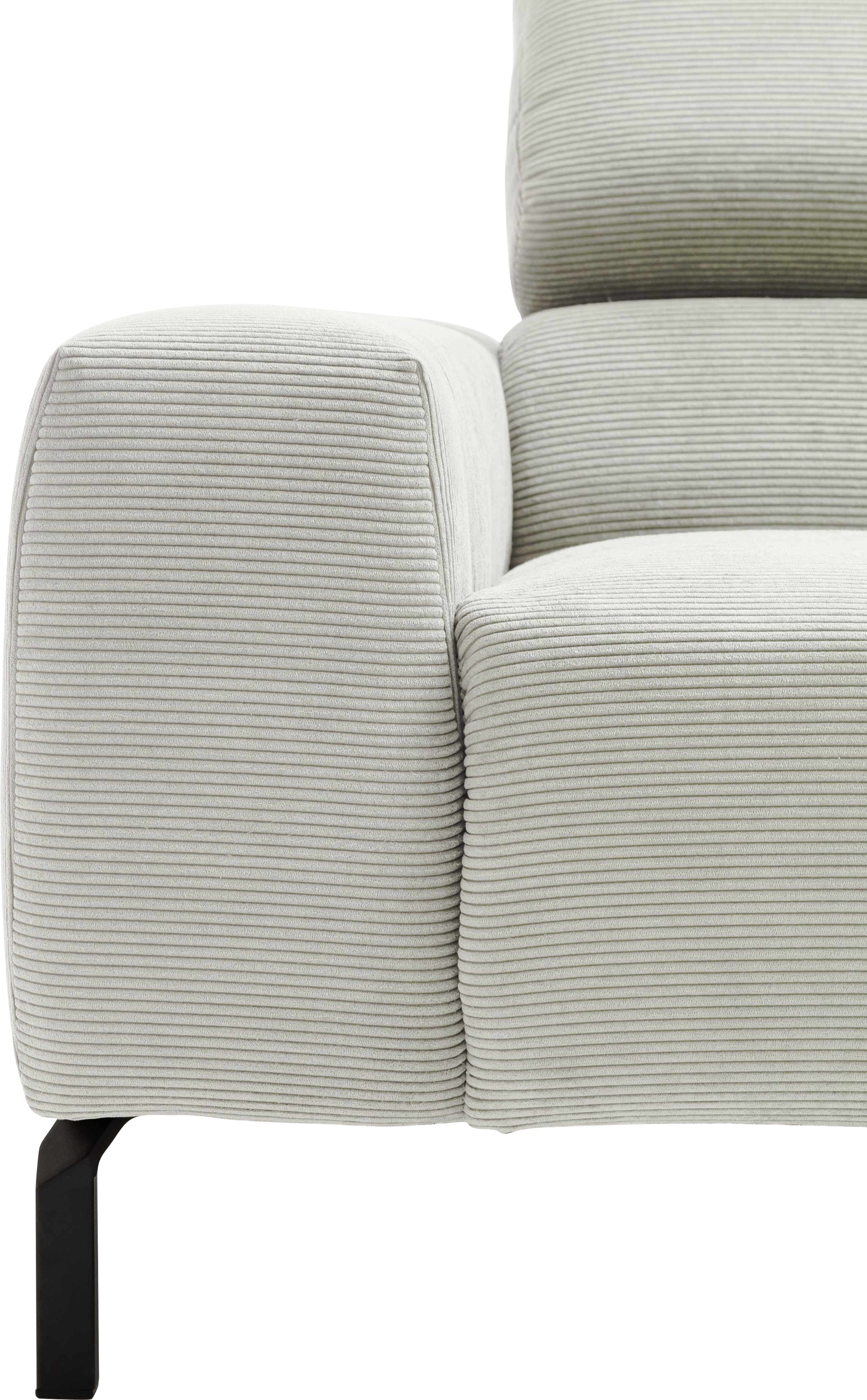 Home affaire Ecksofa »Claya, L-Form,  incl. Kopfteilverstellung, Breite 276 cm« wahlweise elektrischer Sitzvorzug