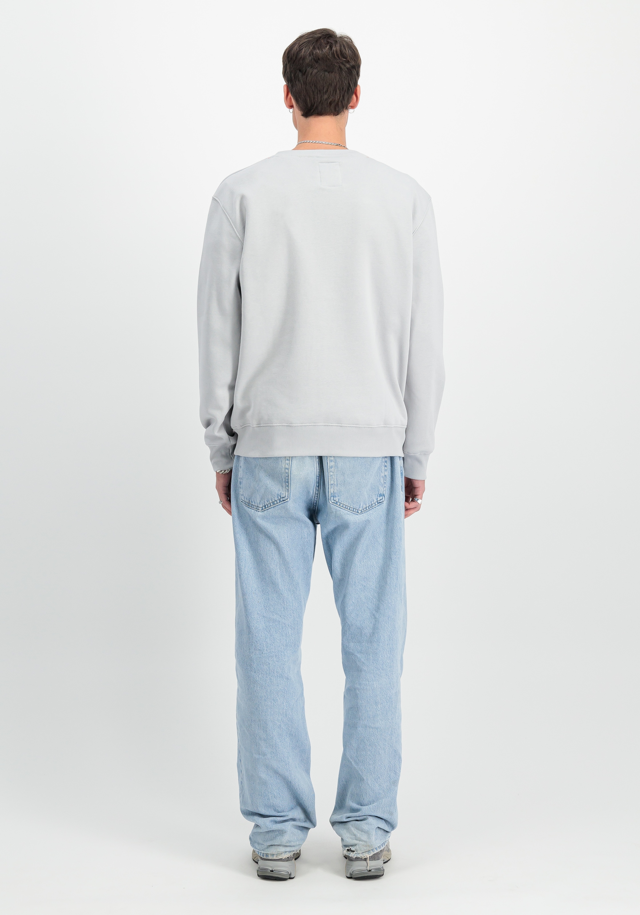 Alpha Industries Sweatshirt »Basic Sweater«, Baumwollmischung, regular fit
