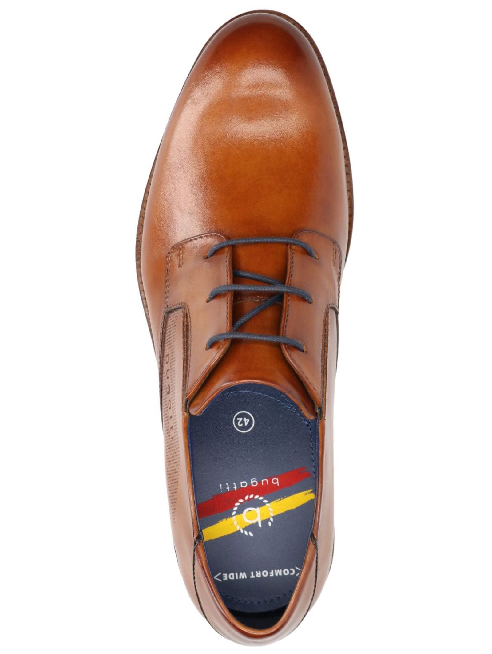 bugatti Schnürschuh »bugatti Businessschuhe Glattleder«