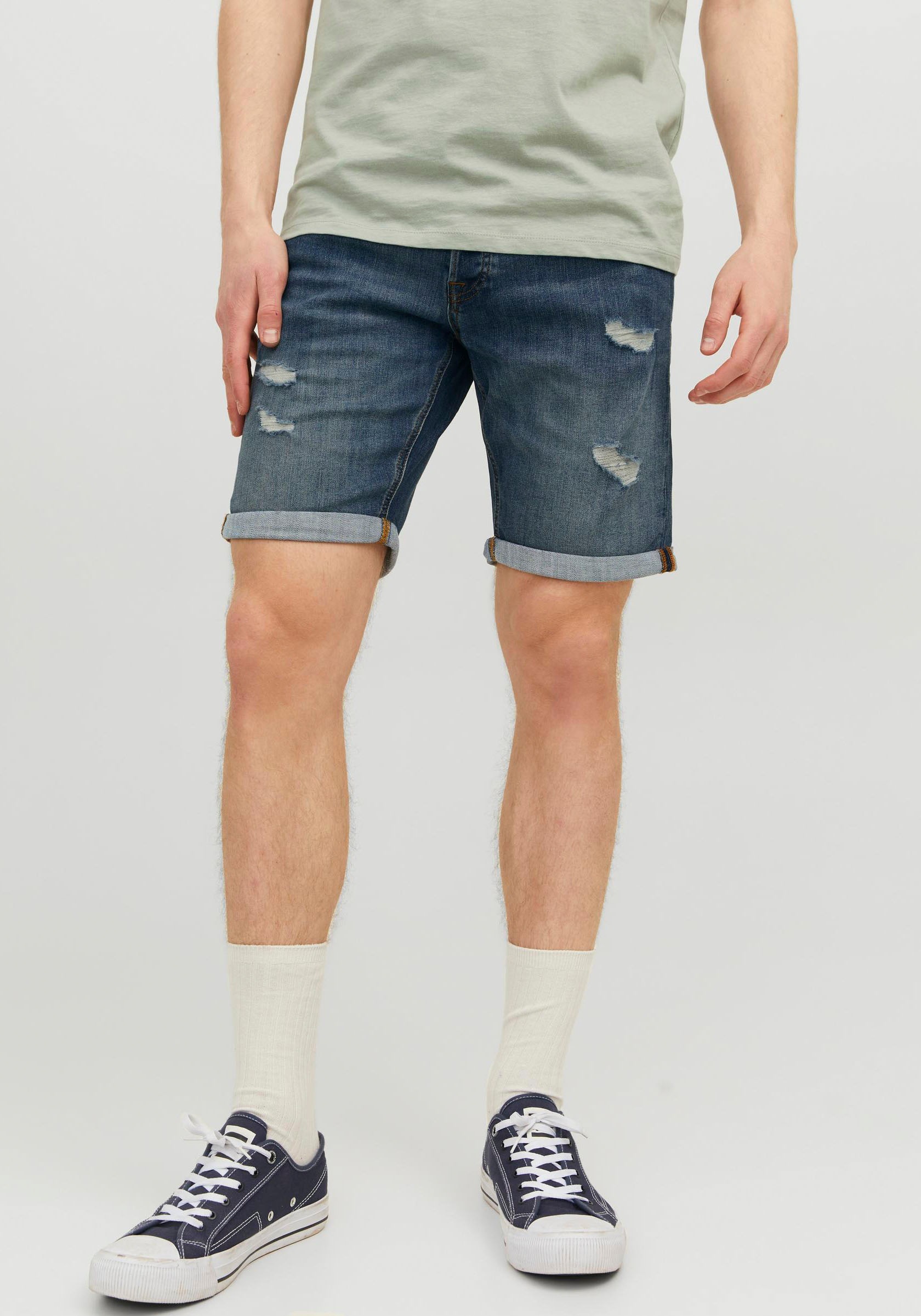 Bild von Jack & Jones Jeansshorts »JJIRICK JJORIGINAL SHORTS«