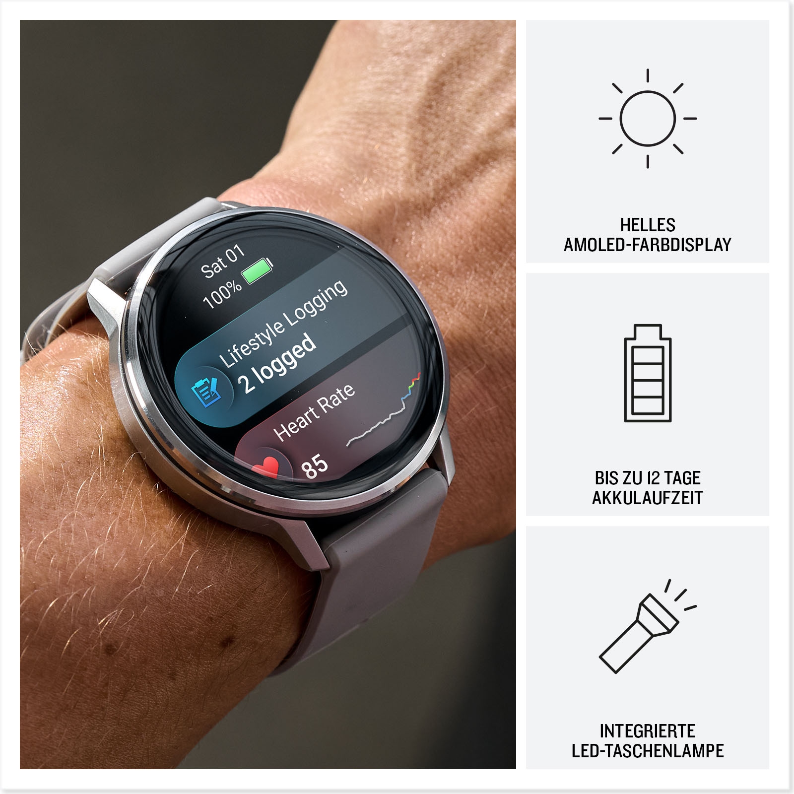 Garmin Smartwatch »Venu 4«(45/ 1,4 ″) Garmin