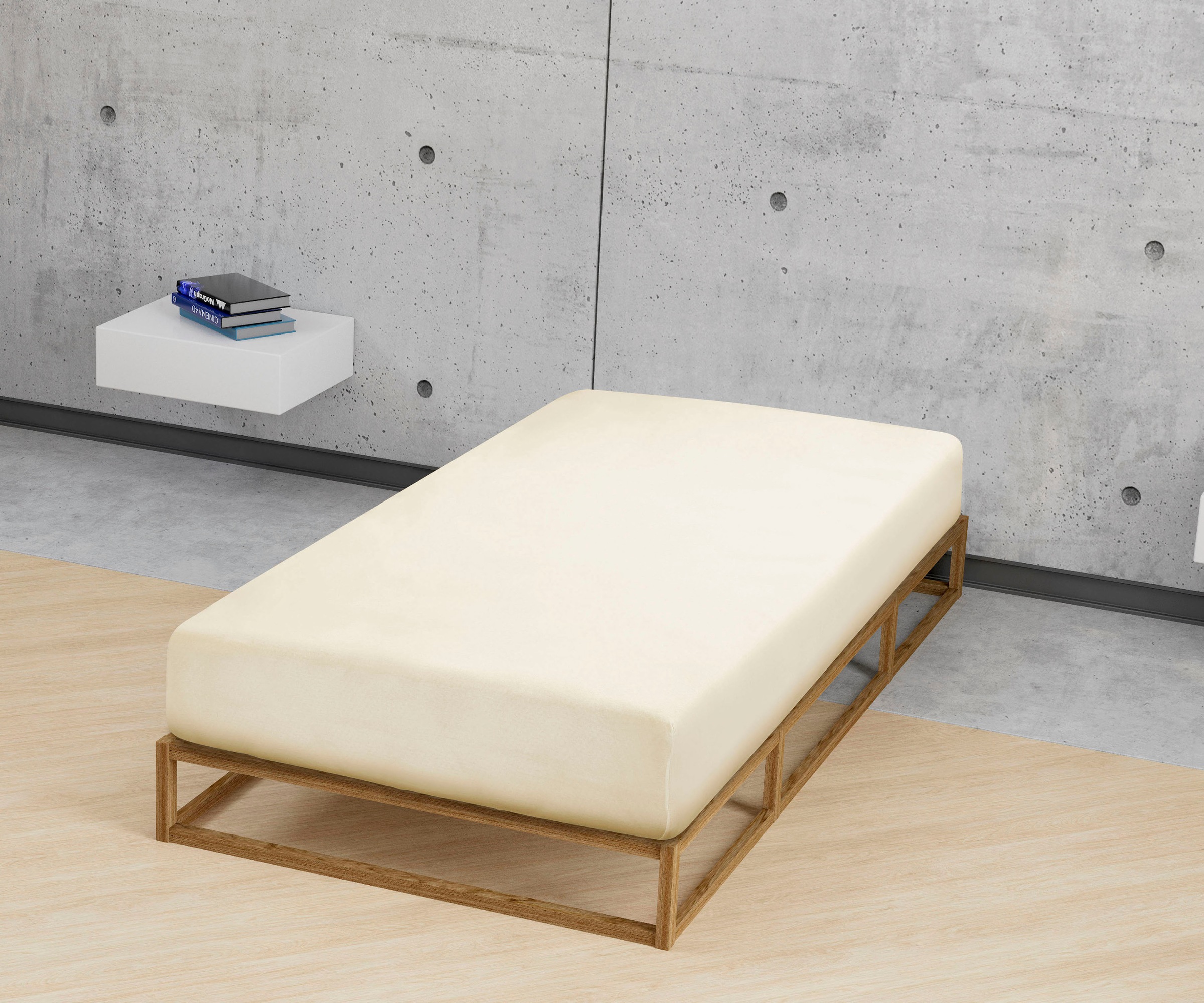 Biberna Spannbettlaken "Thea" aus Baumwolle, für Matratzen bis 25 cm Höhe, günstig online kaufen