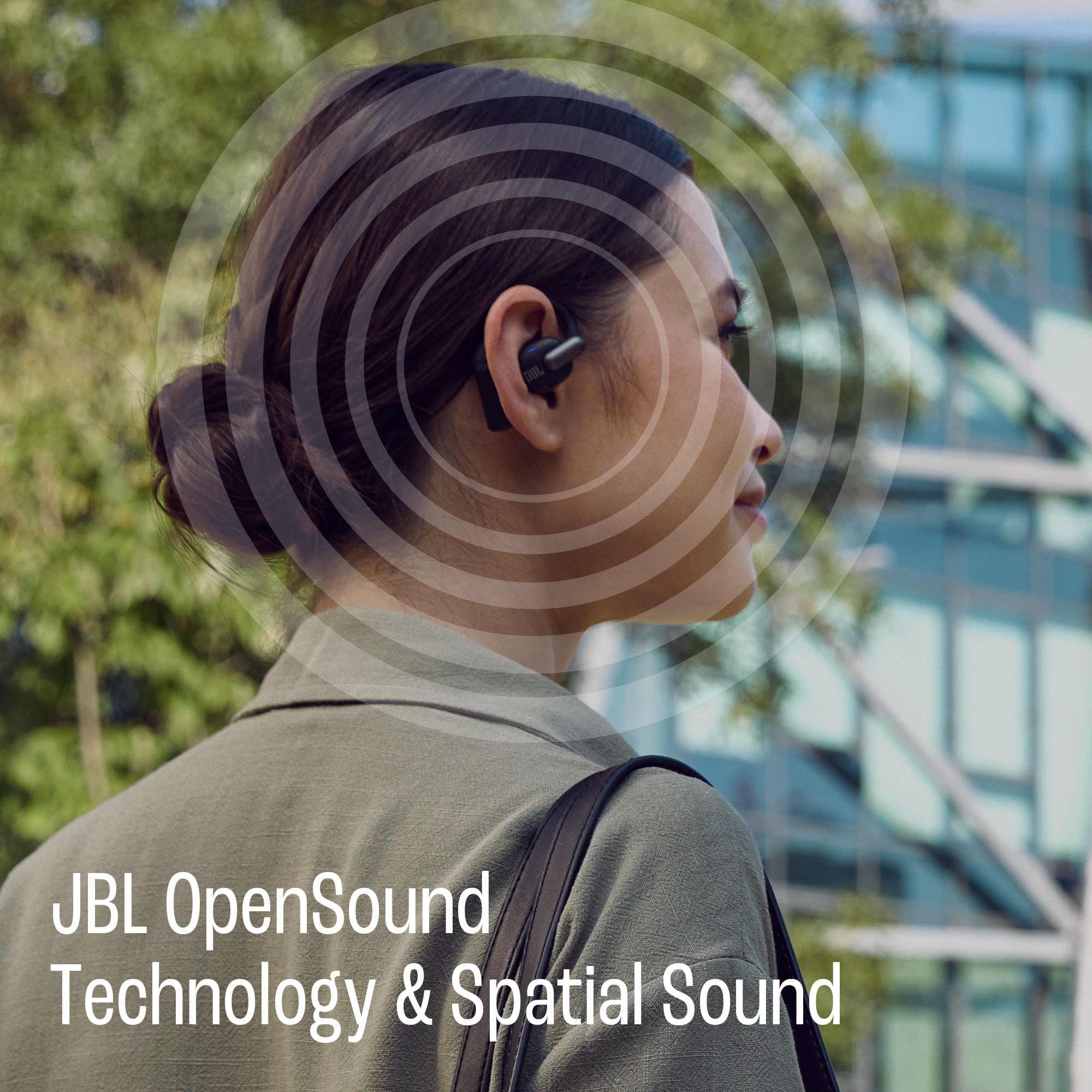 JBL Open-Ear-Kopfhörer »Sense Pro« A2DP Bluetooth Freisprechfunktion