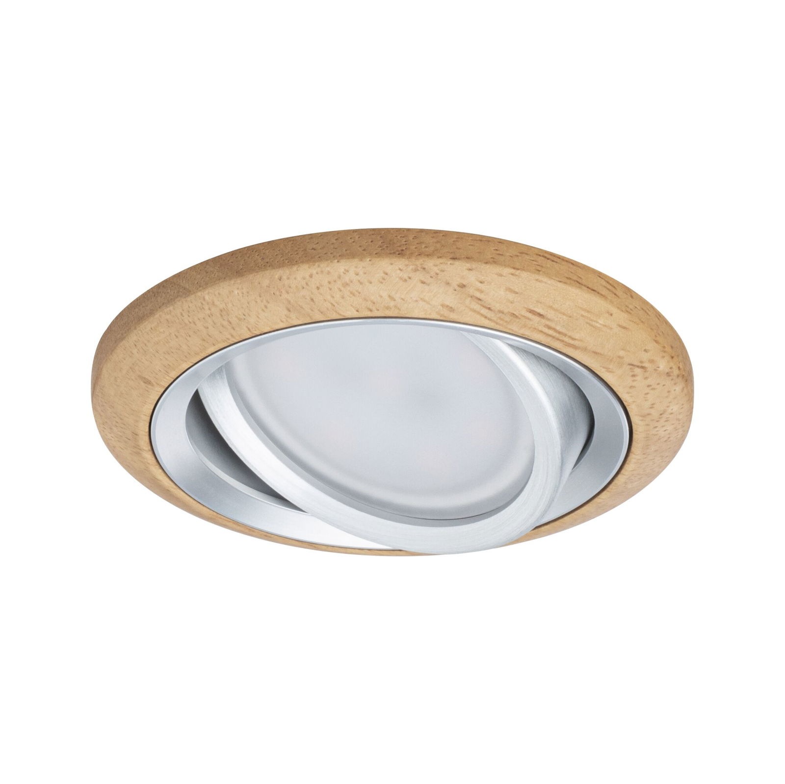 Paulmann LED Einbauleuchte »LED Einbauleuchte Lanati 3er-Set 3x6W 3x470lm 230V 2700K«, 3 flammig