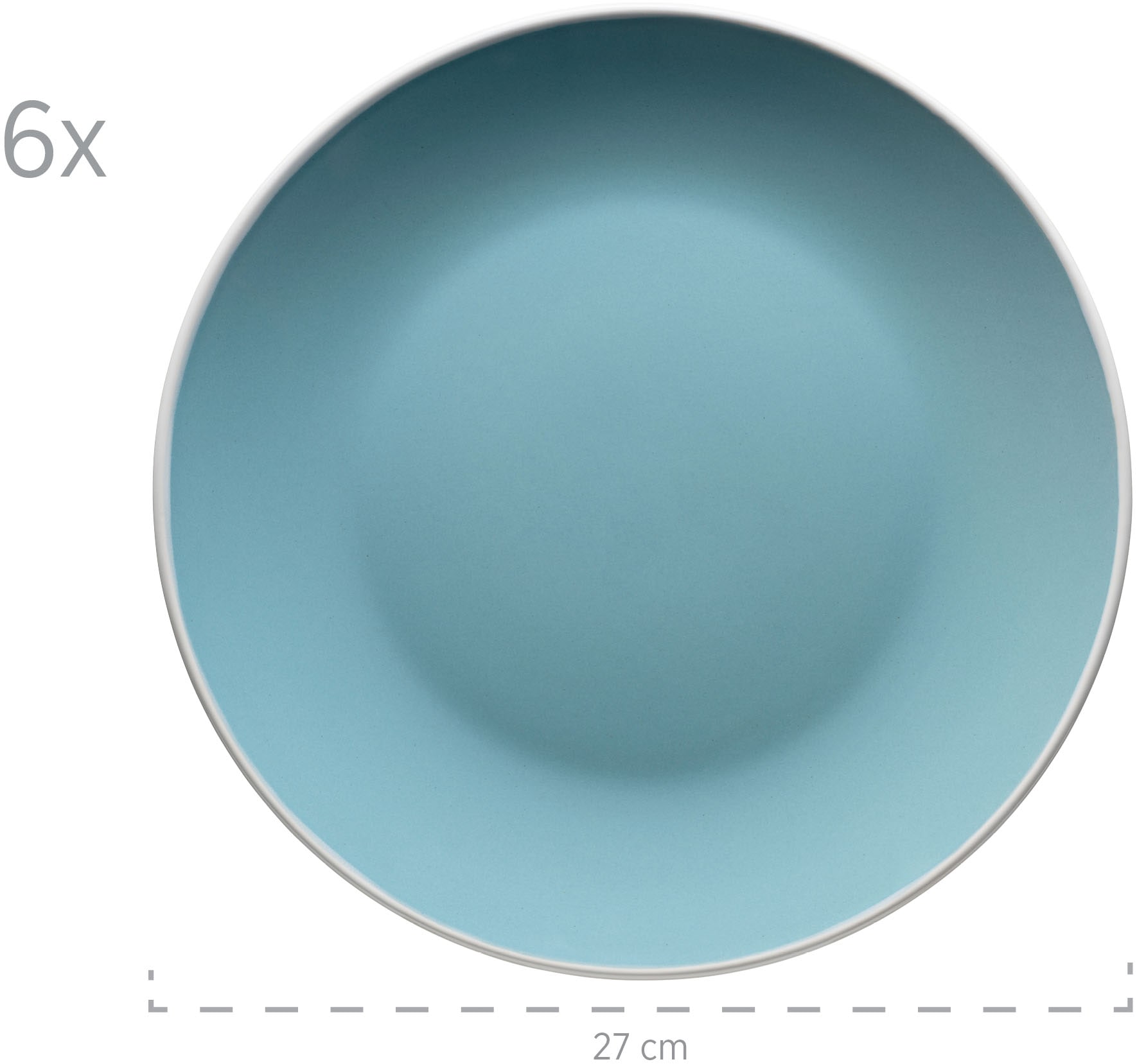 MÄSER Kombiservice »ELISSA, Geschirr-Set, Steinzeug«