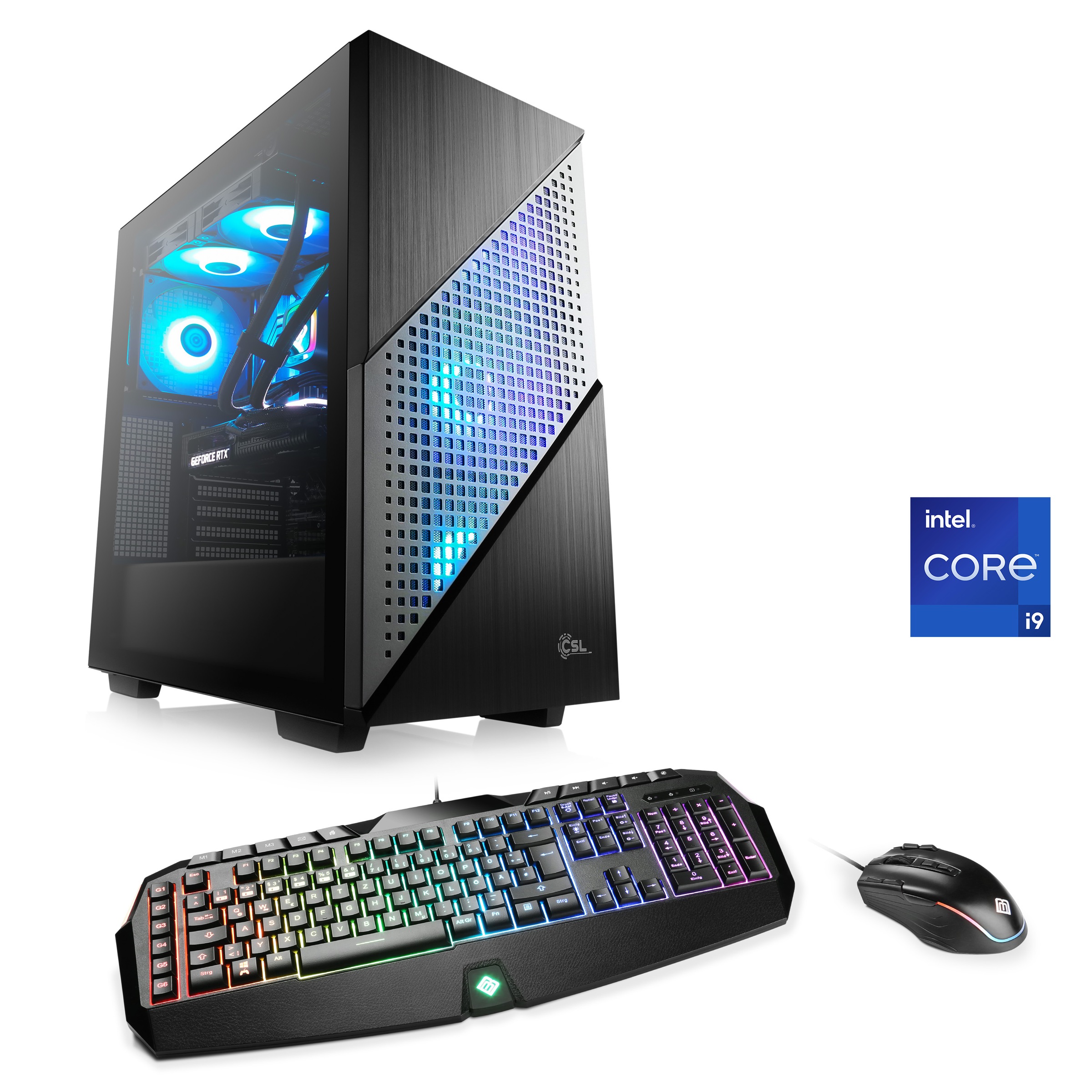 CSL Gaming-PC »Aqueon C99308 Extreme Edition« schwarz Windows 11 Home, 64bit: Ein modernes und sicheres Betriebssystem für alle Anwendungen.