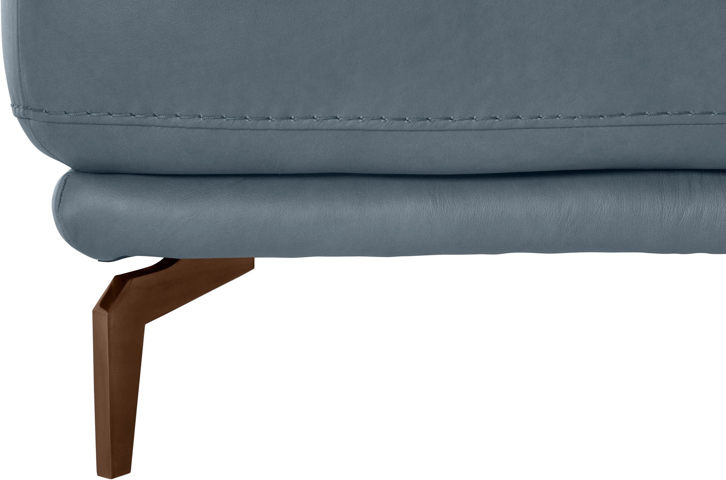W.SCHILLIG Hocker »montanaa«, mit Metallfüßen in Bronze pulverbeschichtet, Breite 71 cm