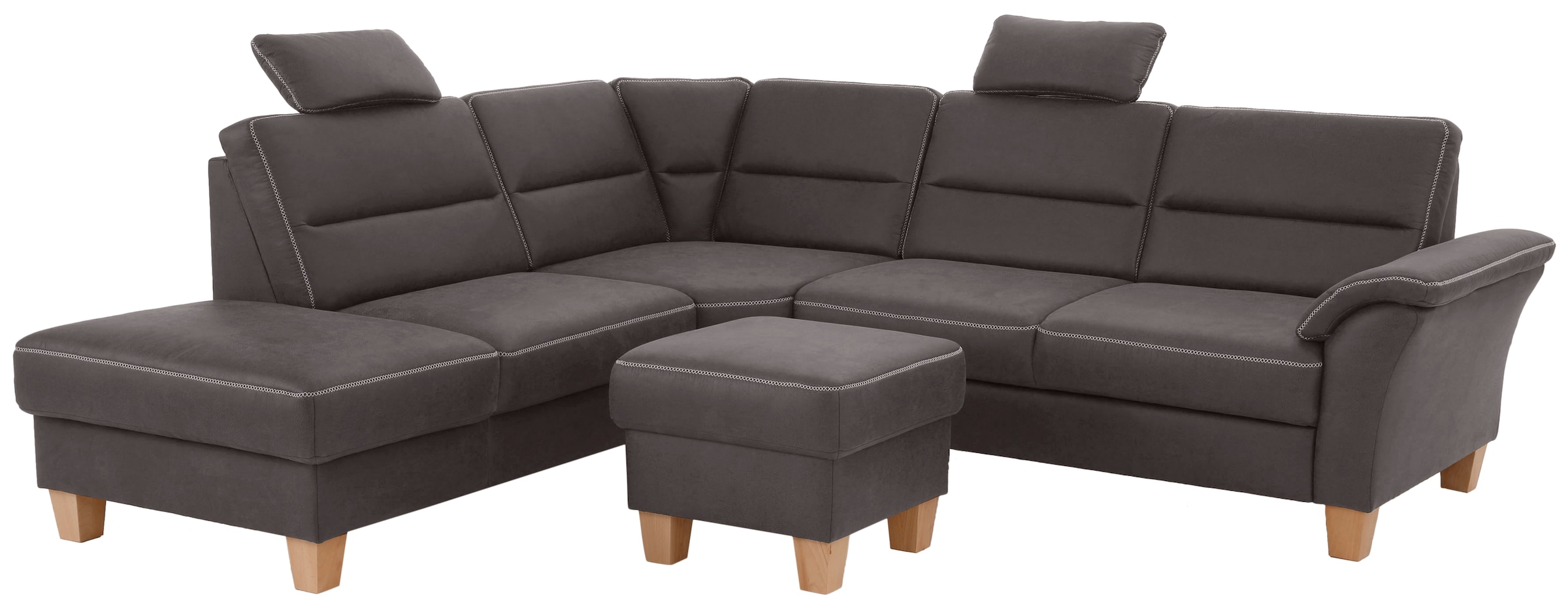 Home affaire Ecksofa »Soleo L-Form«, komfortabel durch Trapezecke mit Relaxfunktion, auch mit Bettfunktion