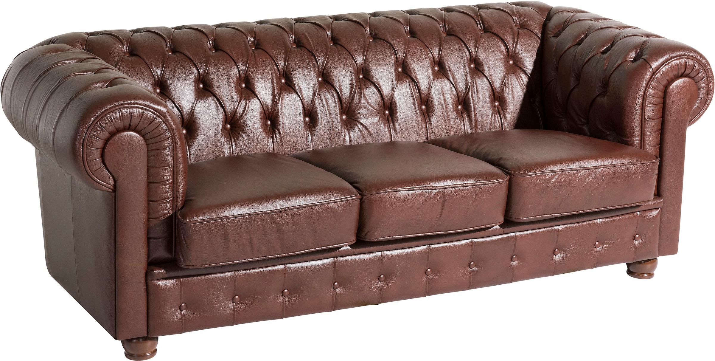 Max Winzer® Chesterfield-Sofa »Bristol«, mit edler Knopfheftung, Breite 200 cm