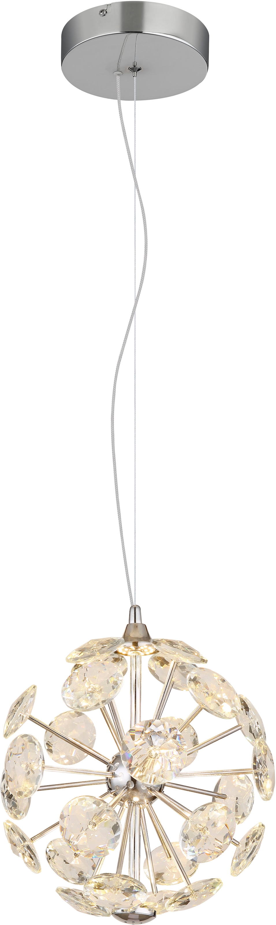 GLOBO LIGHTING Hängeleuchte »VIRINA« LED-Modul 1 Stk. Warmweiß Hängelampe E günstig online kaufen