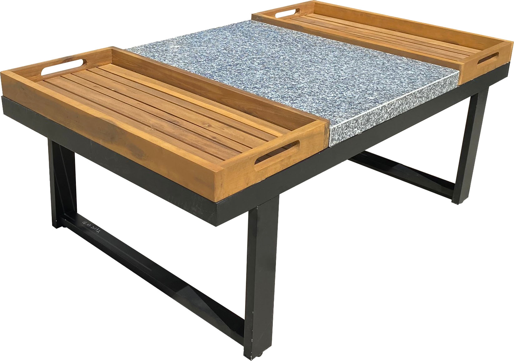 Garden Pleasure Gartenlounge-Set », Lounge-Gruppe »MERIDA««, 1 Ecklounge, Tisch LxB: 110x65 cm