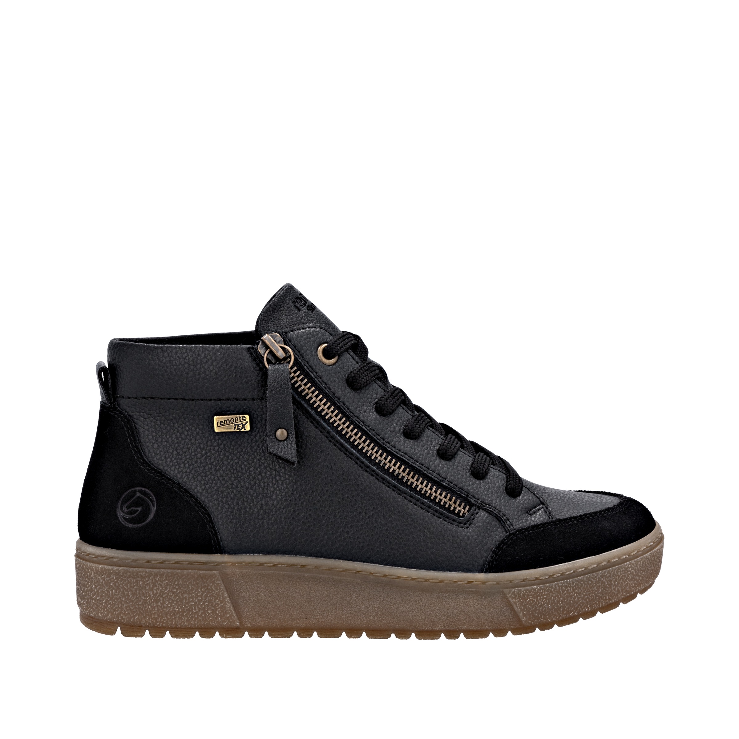 Remonte Plateausneaker, Schnürboots, Stiefelette mit wasserabweisender TEX-Membran