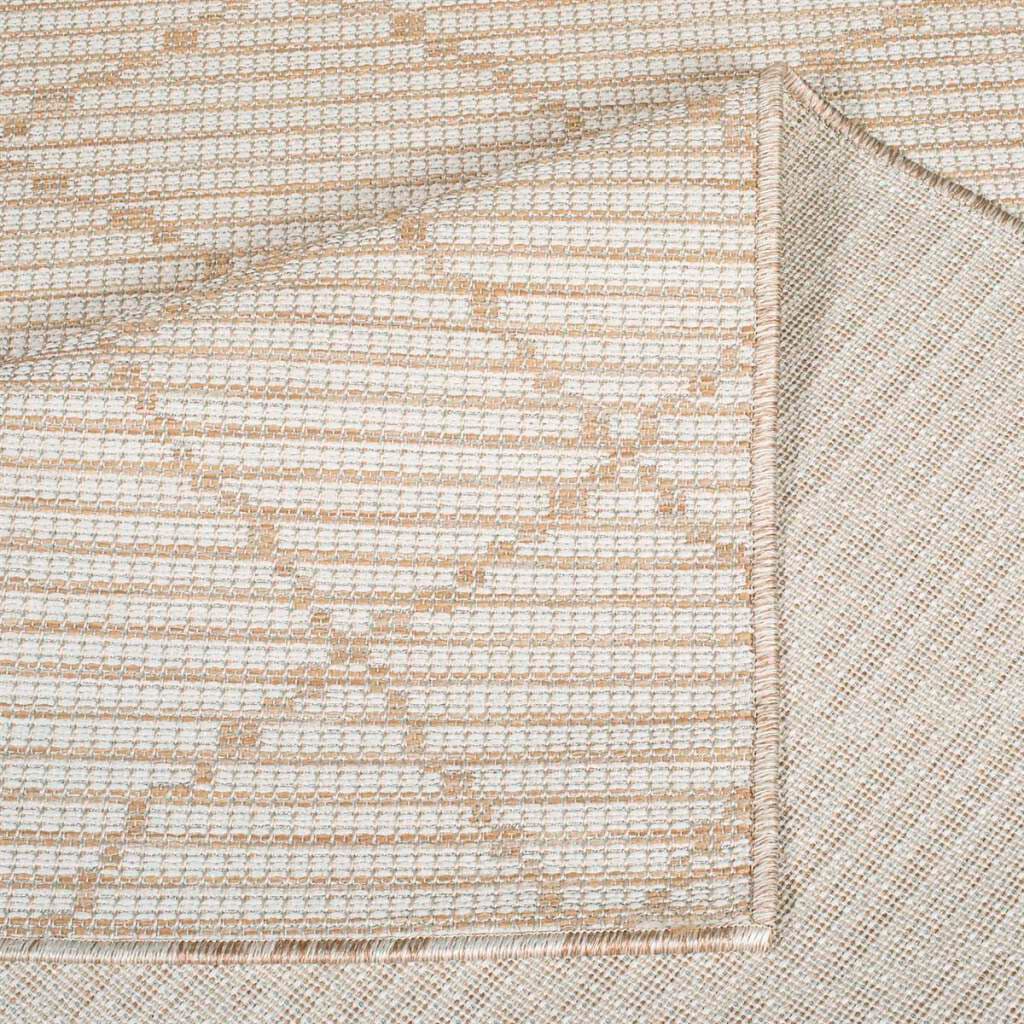 Carpet City Outdoorteppich »PALM3526«, rechteckig, 5 mm Höhe, Wetterfest & UV-beständig, für Balkon, Terrasse, Küche, flach gewebt