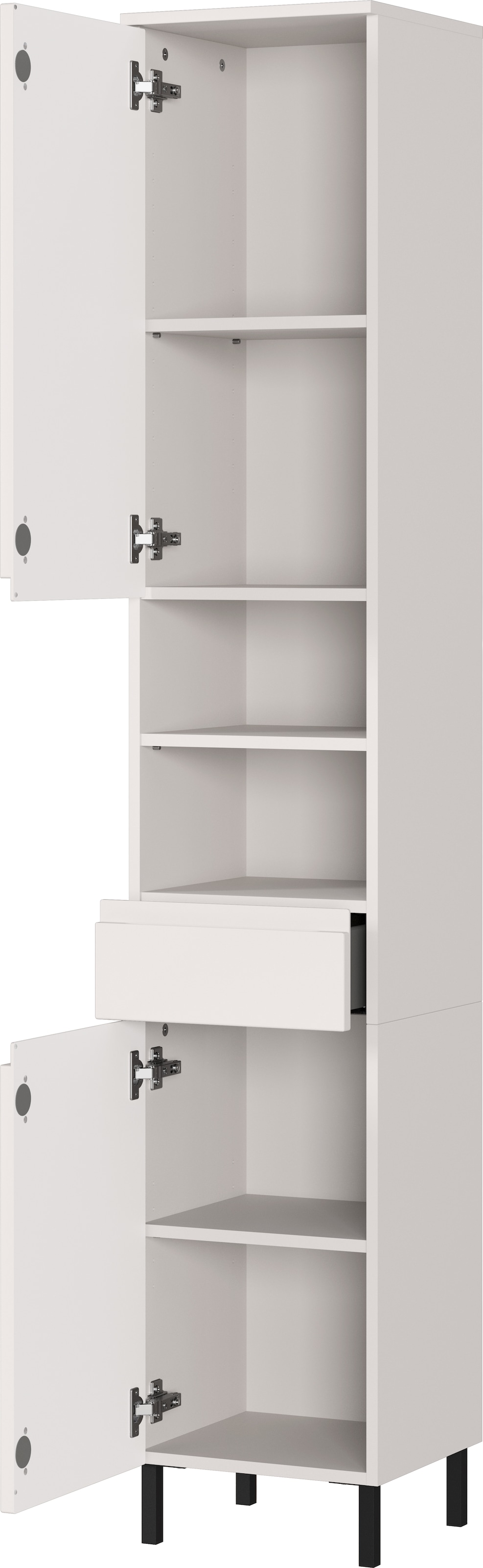 GERMANIA Badmöbel-Set »Scantic«, (5 St.), mehrteiliges Set mit kleinem Waschbeckenunterschrank