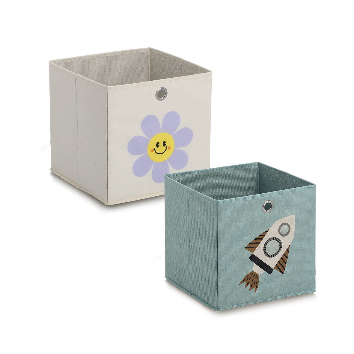 Zeller Present Aufbewahrungsbox »Aufbewahrungsbox-Set, Vlies, 3tlg.« ca. 28x28x28 cm