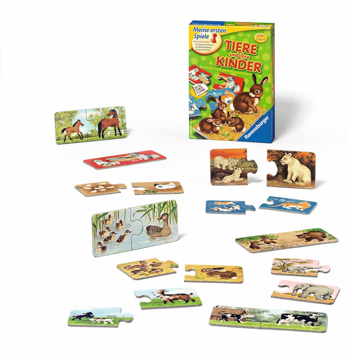 Ravensburger Spiel »Tiere und ihre Kinder«, Made in Europe