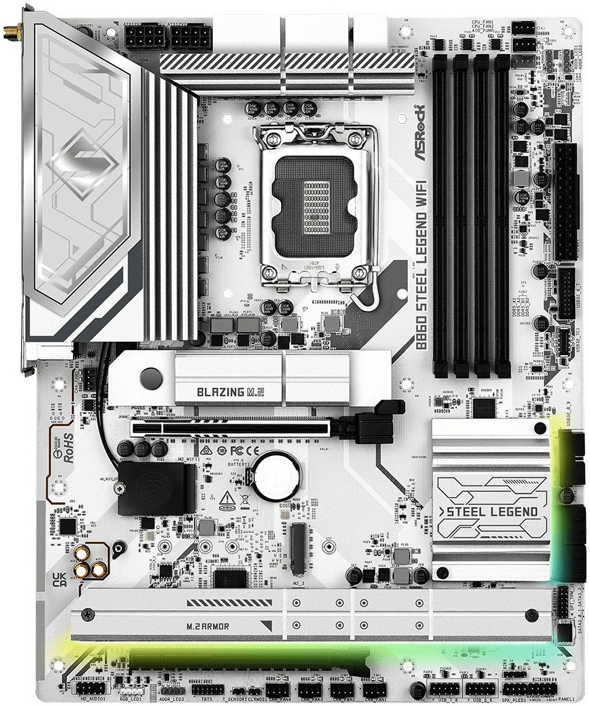 Asrock Mainboard »B860 Steel Legend WiFi«