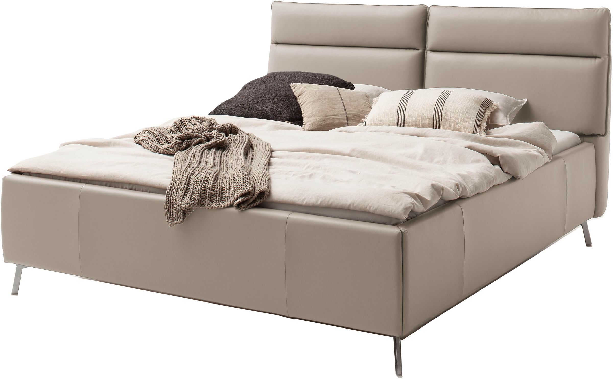 Home affaire Polsterbett »Cozy Town, Kopfteilverstellung, wahweise Überläng günstig online kaufen