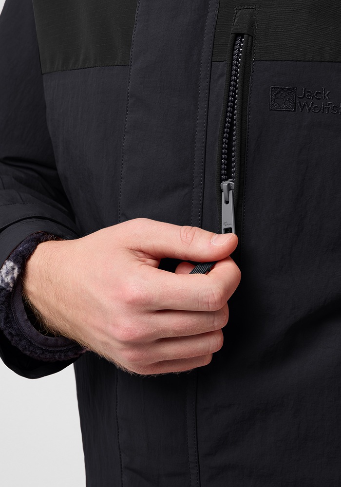 Jack Wolfskin Funktionsparka »GLETSCHERSEE PARKA M«, mit Kapuze
