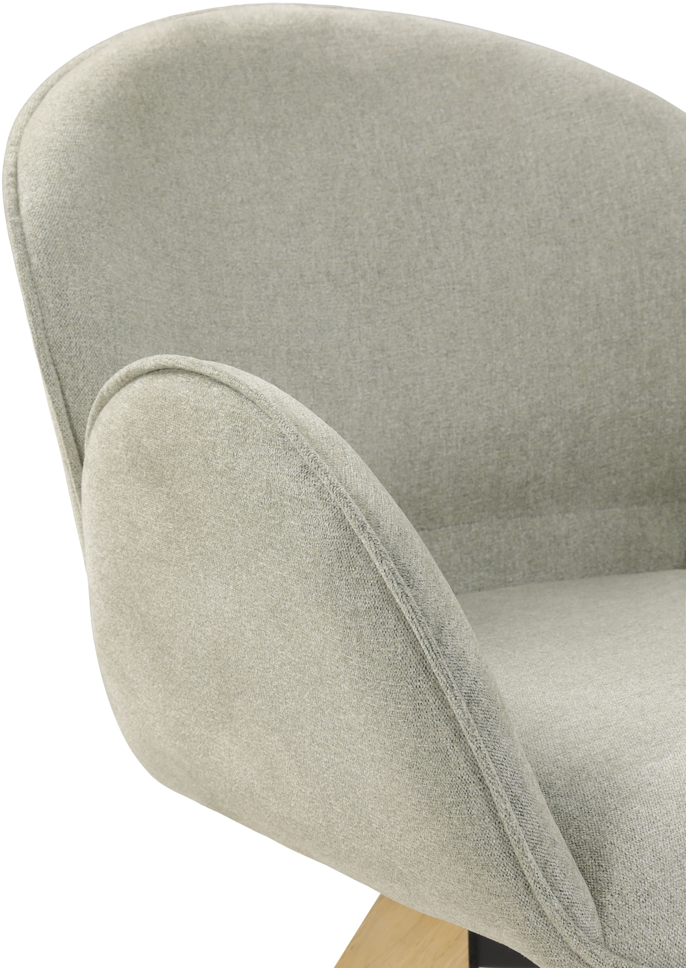 TOM TAILOR HOME Armlehnstuhl »WINGS ARMCHAIR« (Set) 2 Stk.mit Armlehnen, drehbar, Rückholfunktion, Massivholzgestell