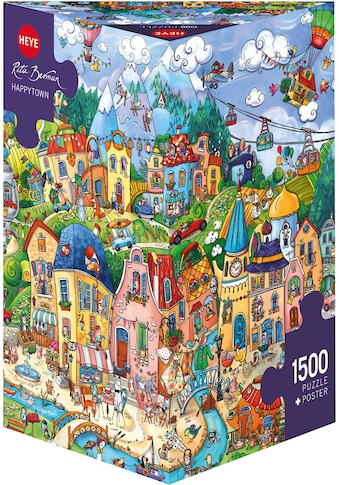 Puzzle »Happytown, Berman«, Made in Europe